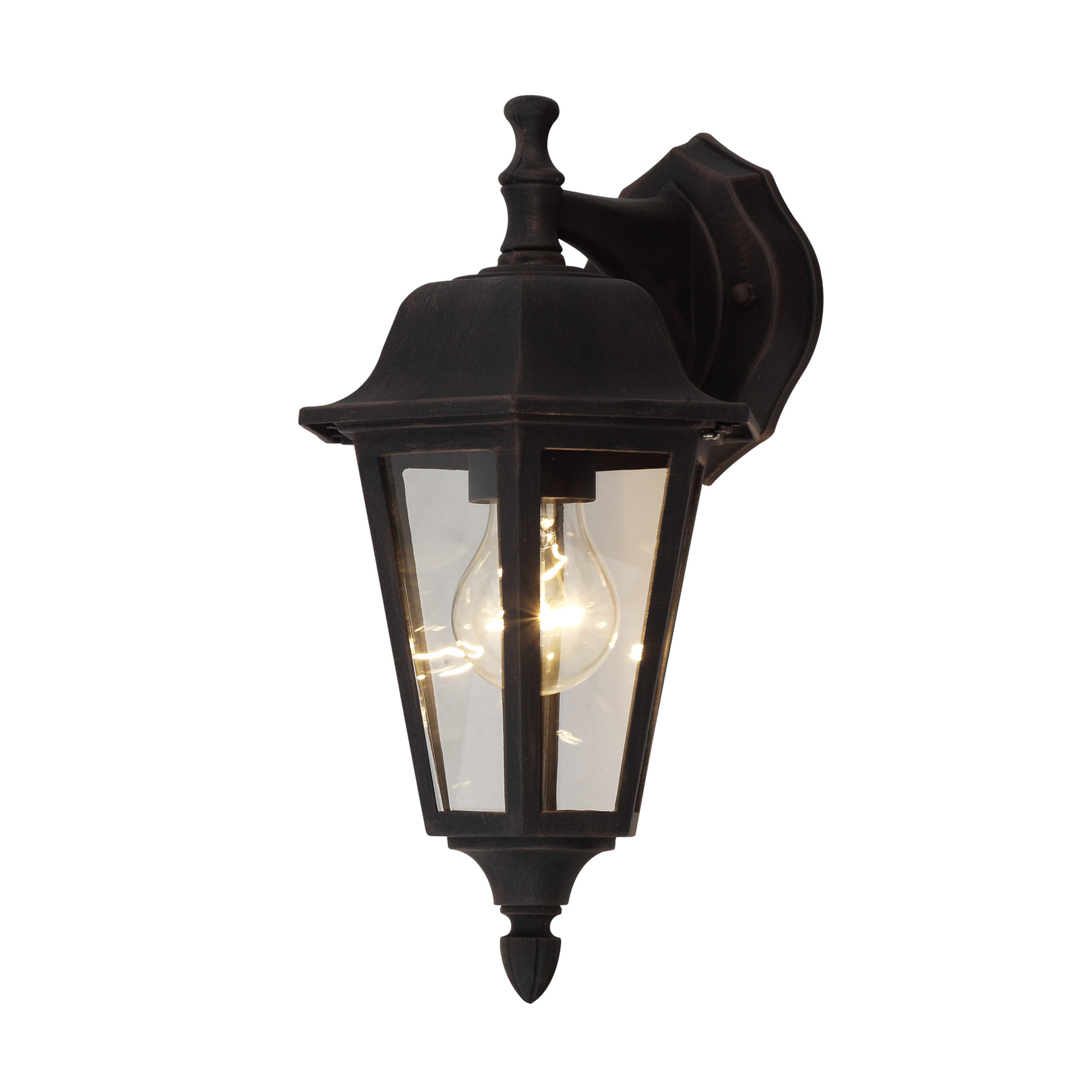 Lamina Außen Wandleuchte Rust - Lindby