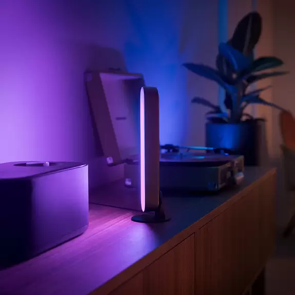 Lampenwelt Philips Hue Play Lightbar Doppelpack, schwarz