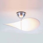 Propeller Deckenventilator, alu, leise, 42 cm - serien.lighting