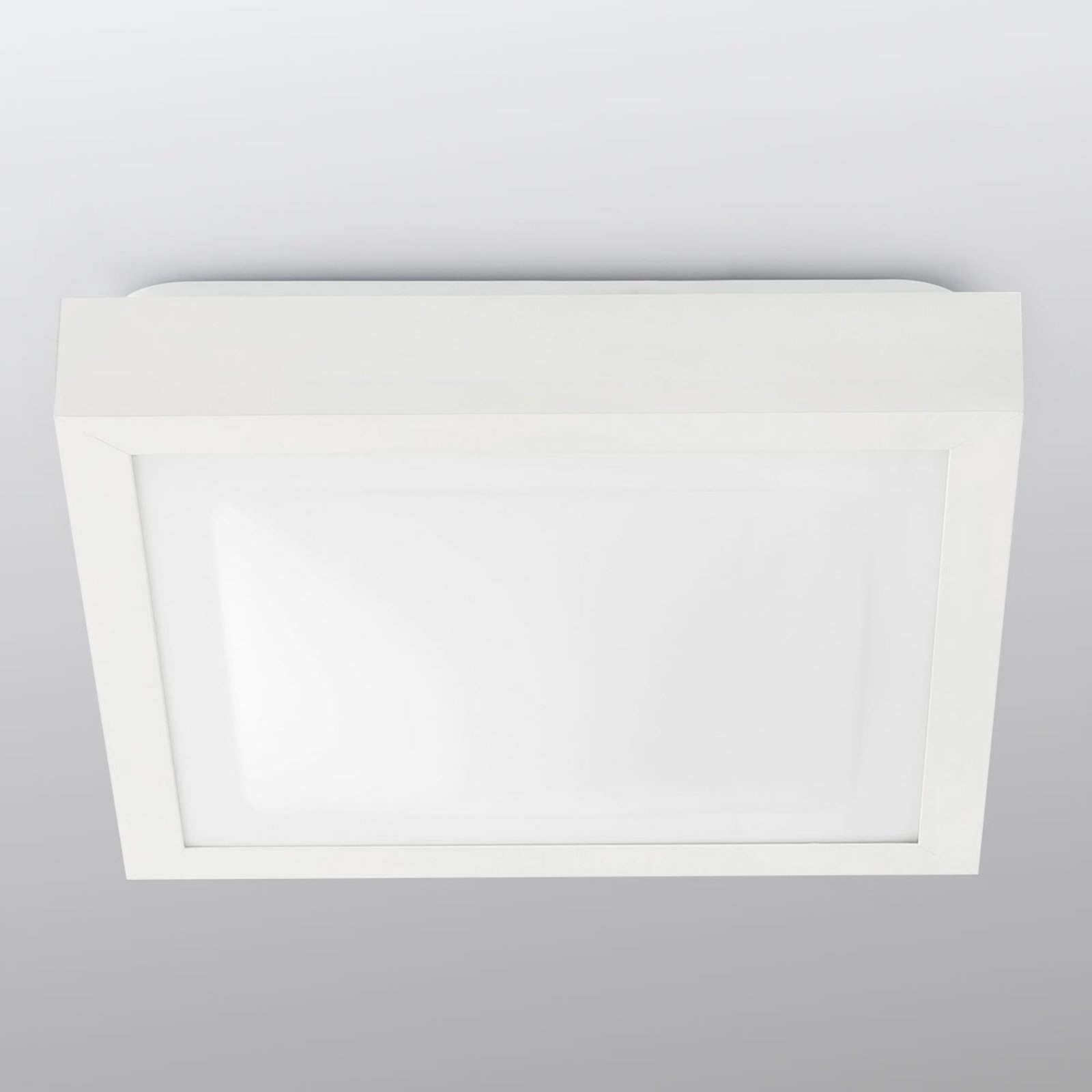 Tola bathroom ceiling light, 32 x 32 cm, white