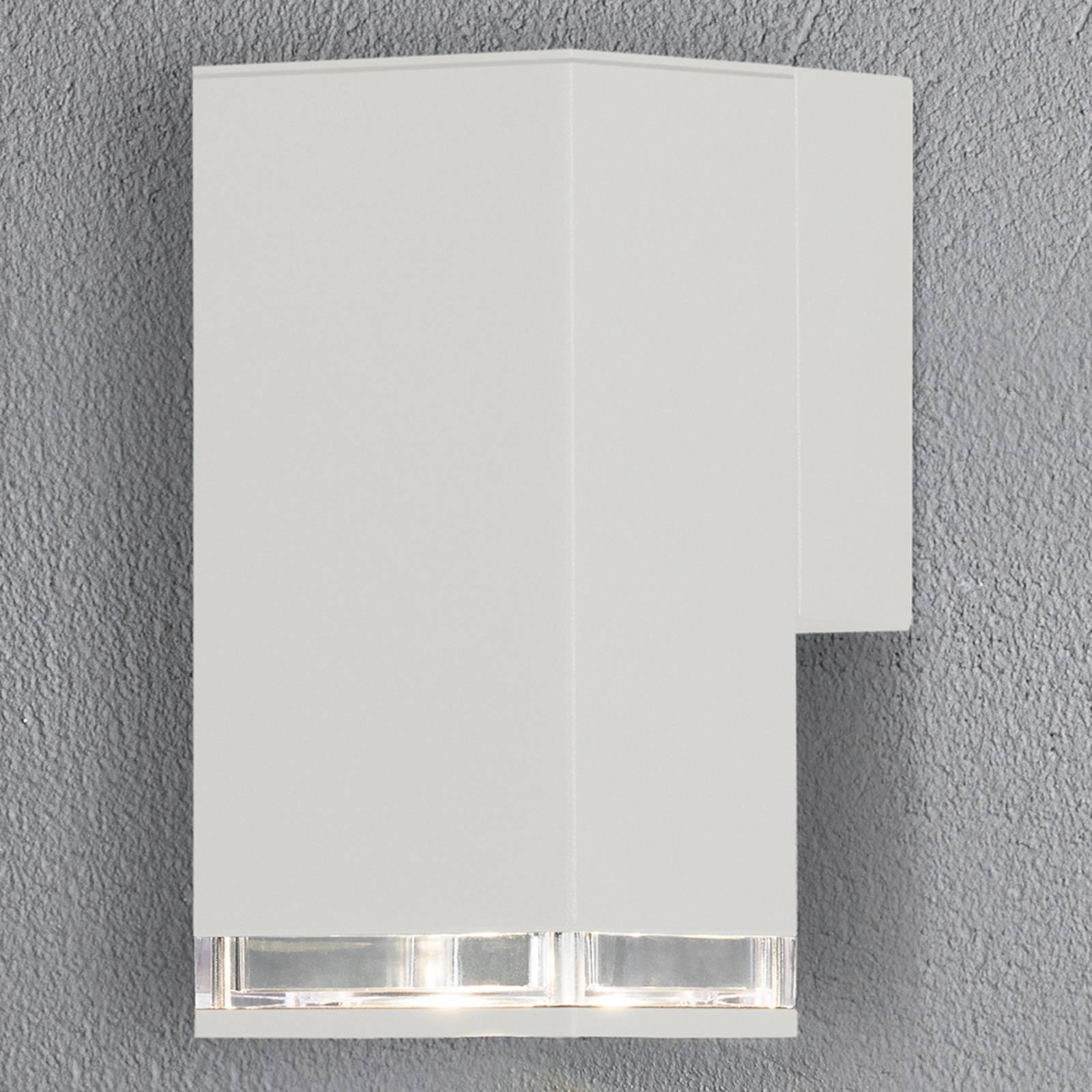Konstsmide kültéri fali lámpa pollux downlight 16,5cm, fehér