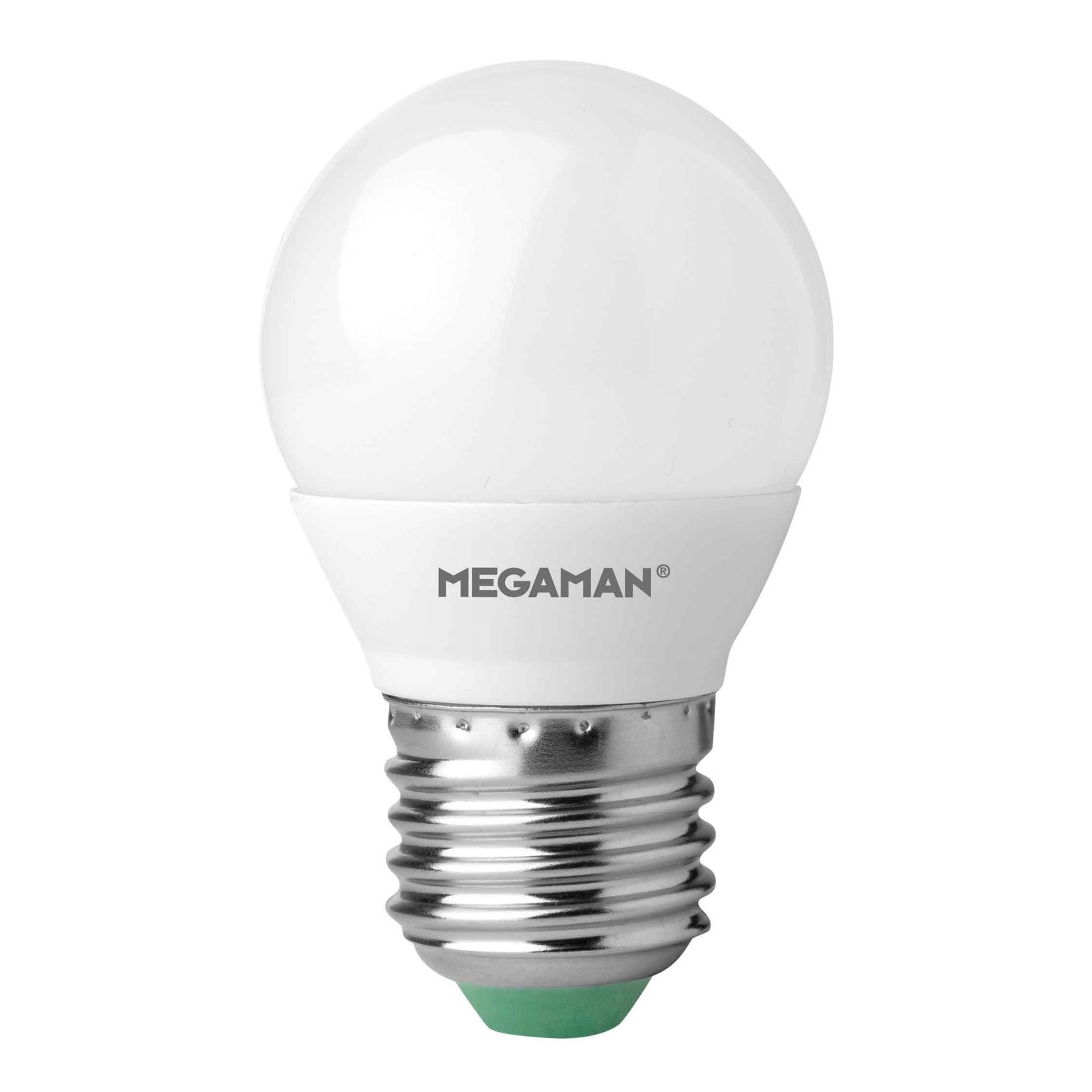 Lampadina LED E27 Miniglobe 5,5W, bianco caldo