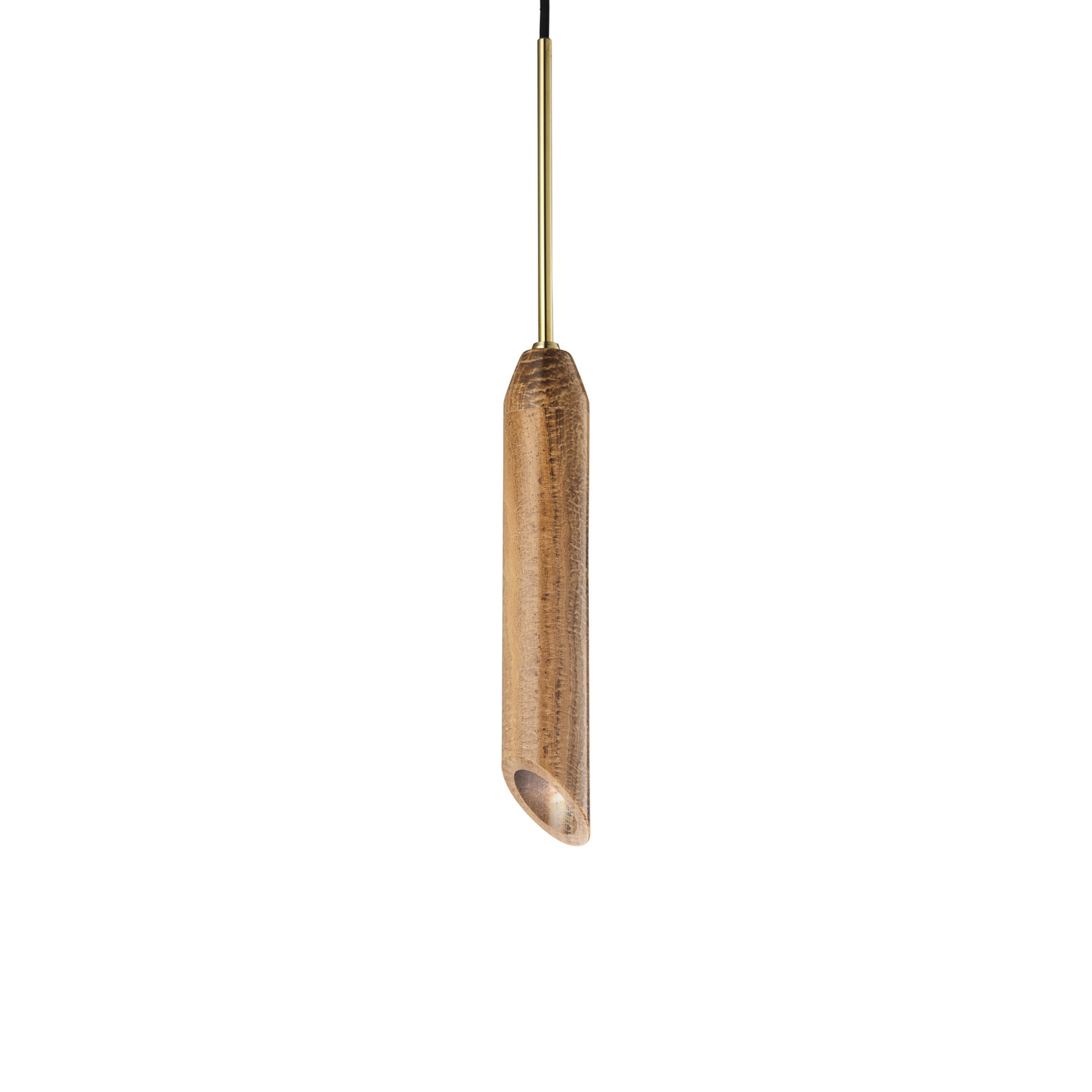 Suspension Marble Art, doré, marbre, hauteur 30 cm