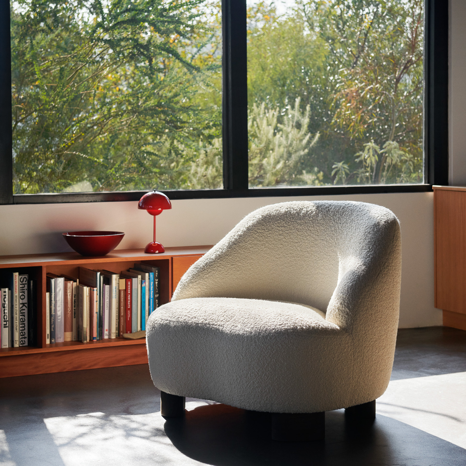 Flowerpot VP9 Portable Tafellamp Vermilion Red - &Tradition Flowerpot VP9 Portable Tafellamp Vermilion Red - &Tradition