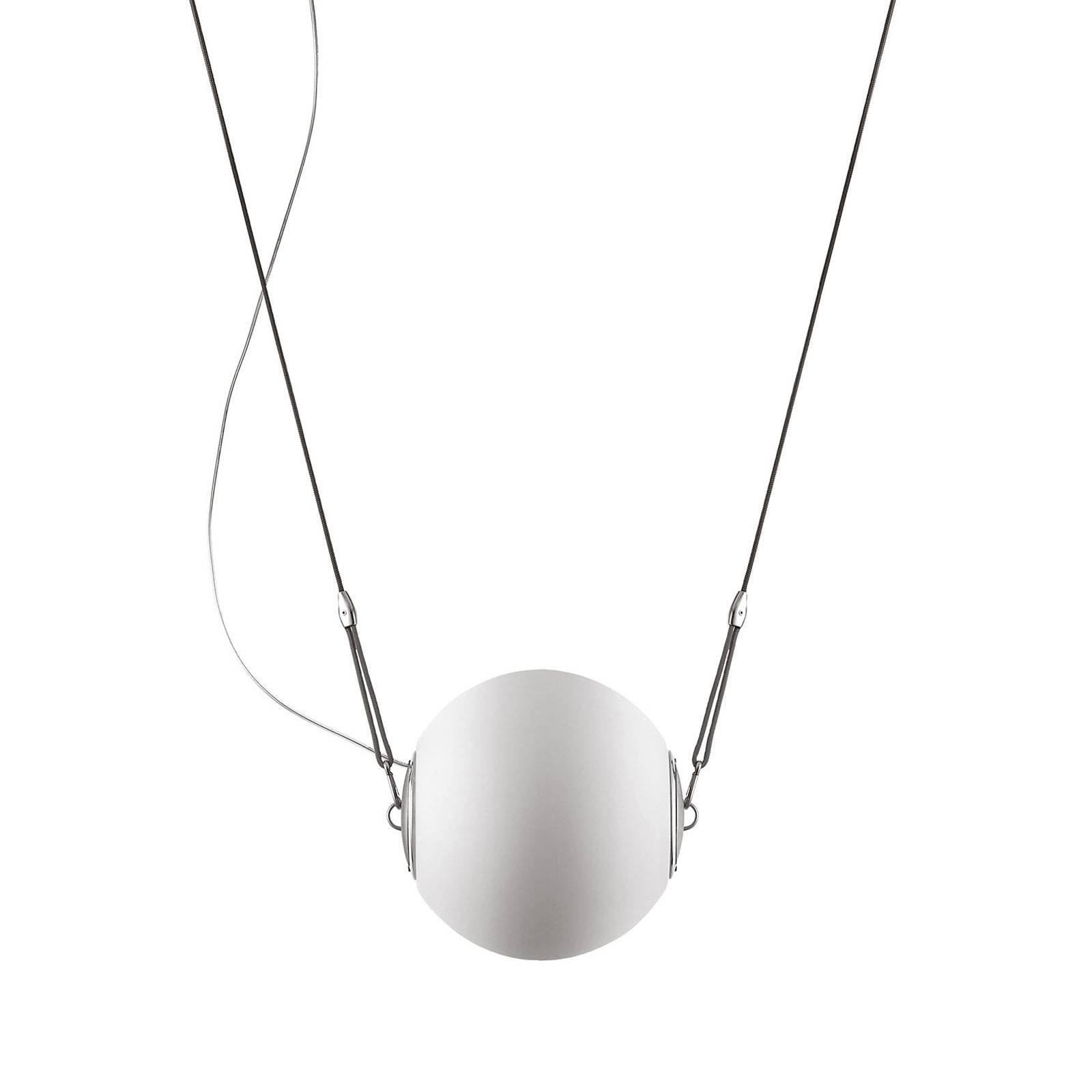 Závesné svietidlo Lumina Perla so sklenenou guľou, Ø 28 cm