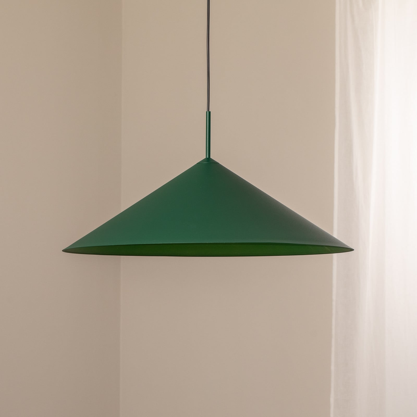 Eko-Light Lampă suspendată Capital verde 1 bec Ø 60 cm GX53 - Camera de zi / sufragerie - modern - verde negru - Metal