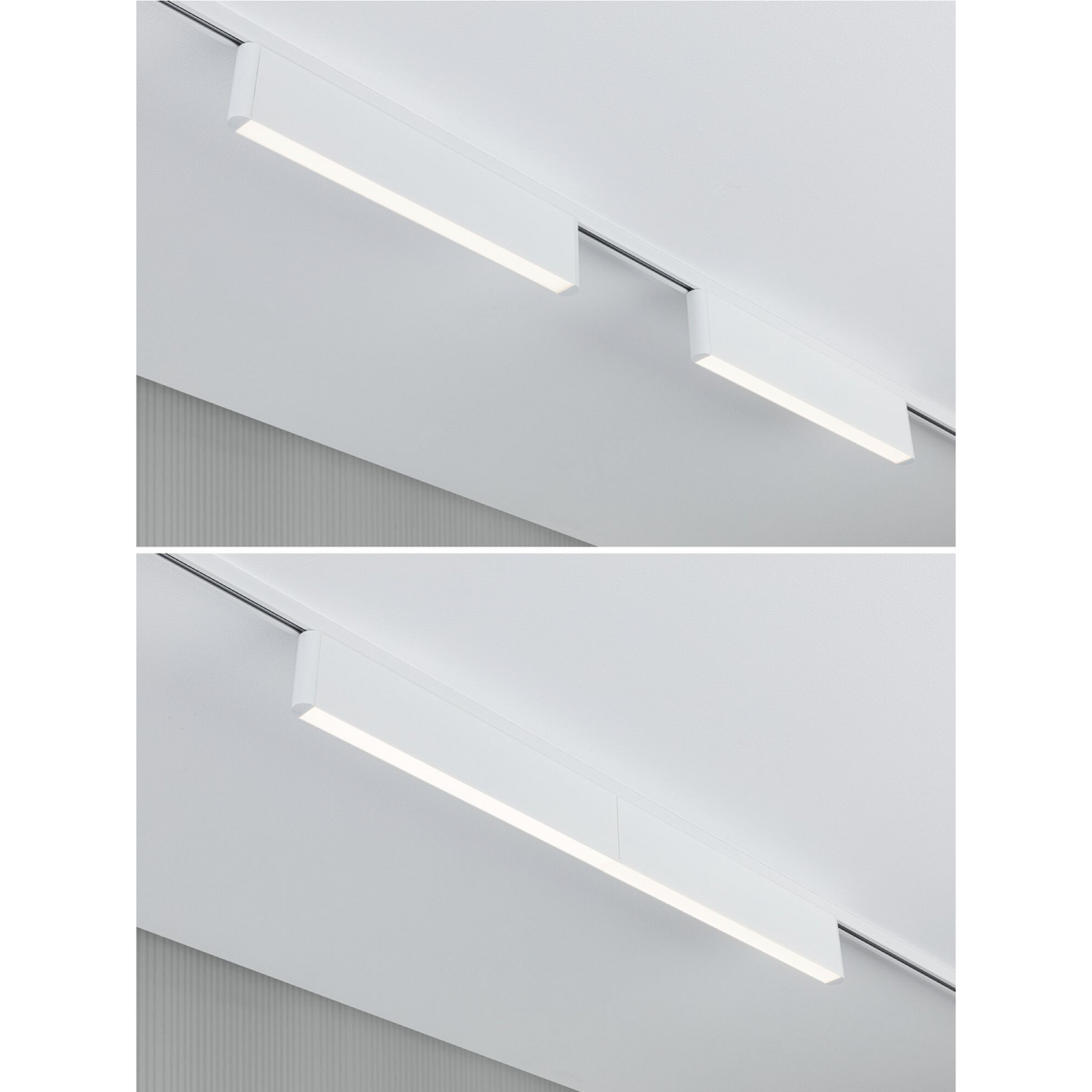 Paulmann URail LED-Lichtleiste Ceris, 3000K, aluminiu, dimabil