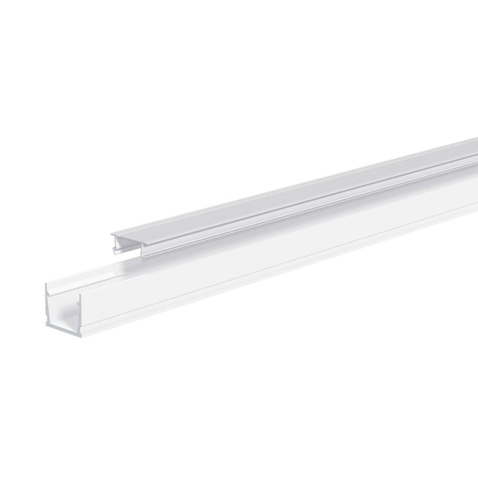 EVN APFLAT7 profilo alluminio a U 200cm, bianco