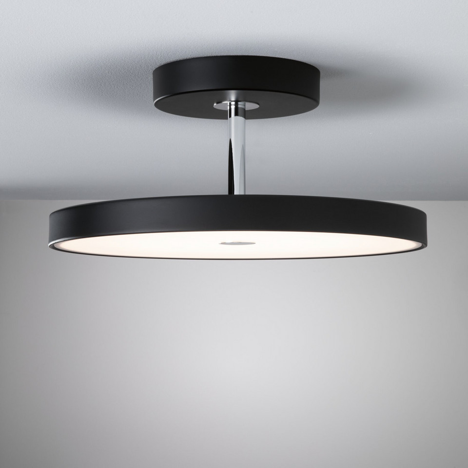 Paulmann Hildor LED Plafond Zigbee Dim., svart från Paulmann