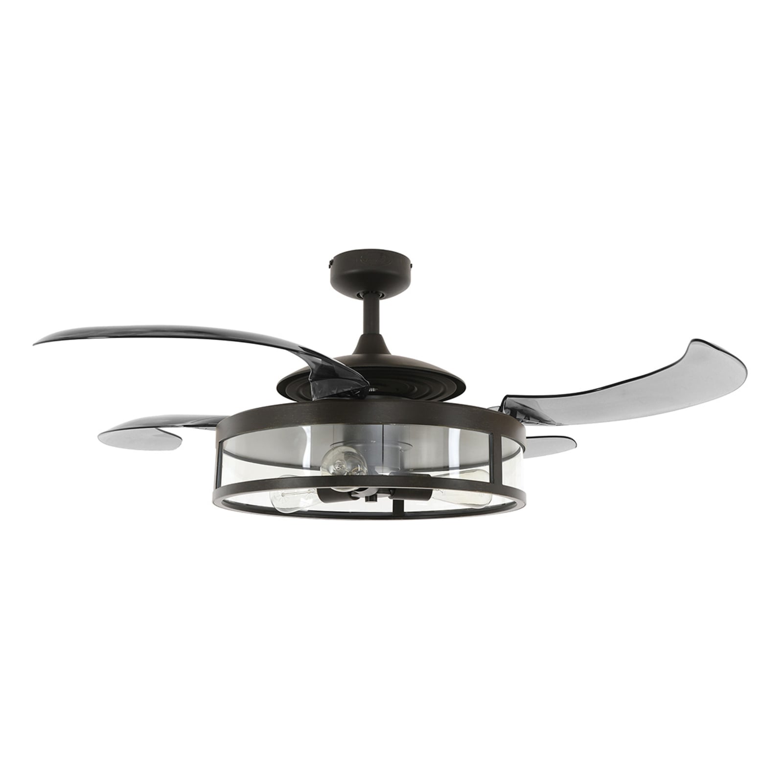Fanaway Classic Deckenventilator Licht schwarz leise, Beacon