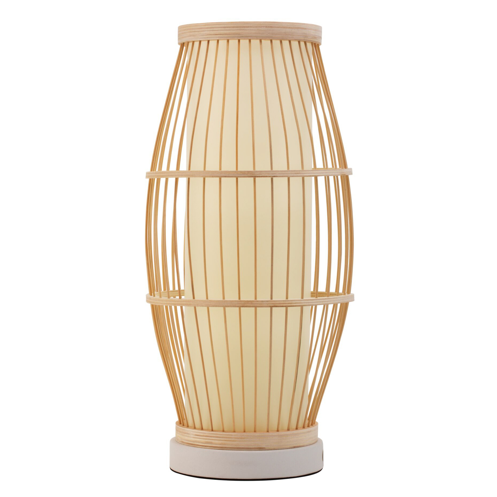 Pauleen Woody Passion -pöytälamppu, bambuvarjostin