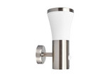 Sumea LED Vonkajšie Nástenné Svietidlo w/Sensor Stainless Steel/White - Lindby