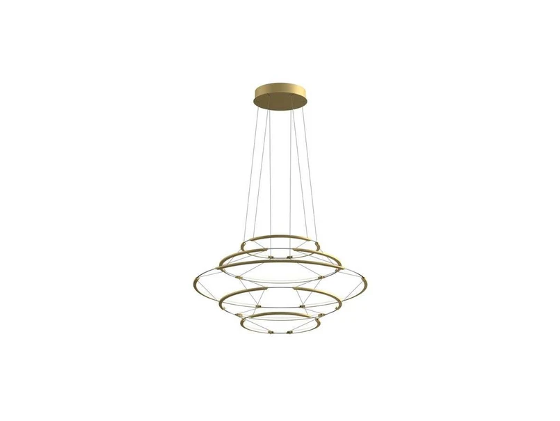 Nemo - Drop 5 Pendel Satin Gold  Lighting