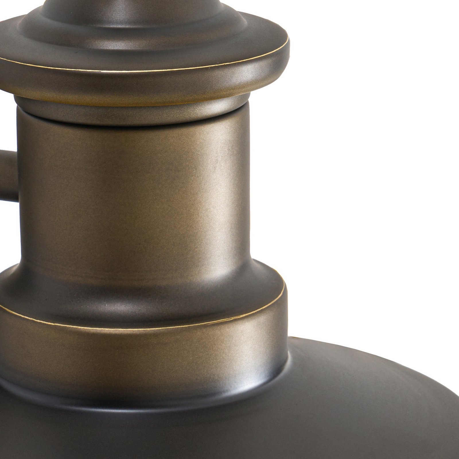 Candeeiro de parede Lindby Eloretta, latão antigo, aço, IP44, E27