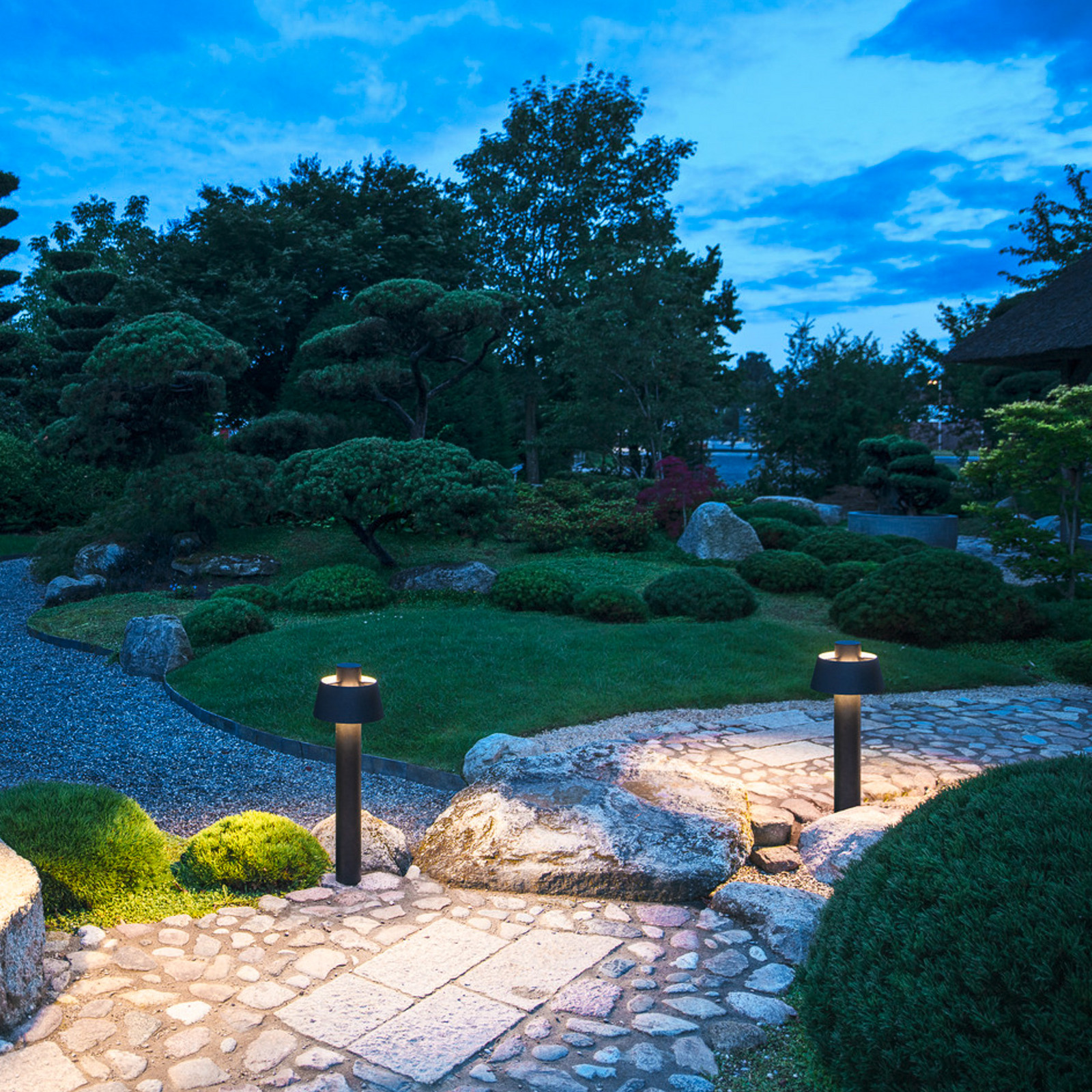 SLV Photoni 75 negru aluminiu înălțime 75 cm