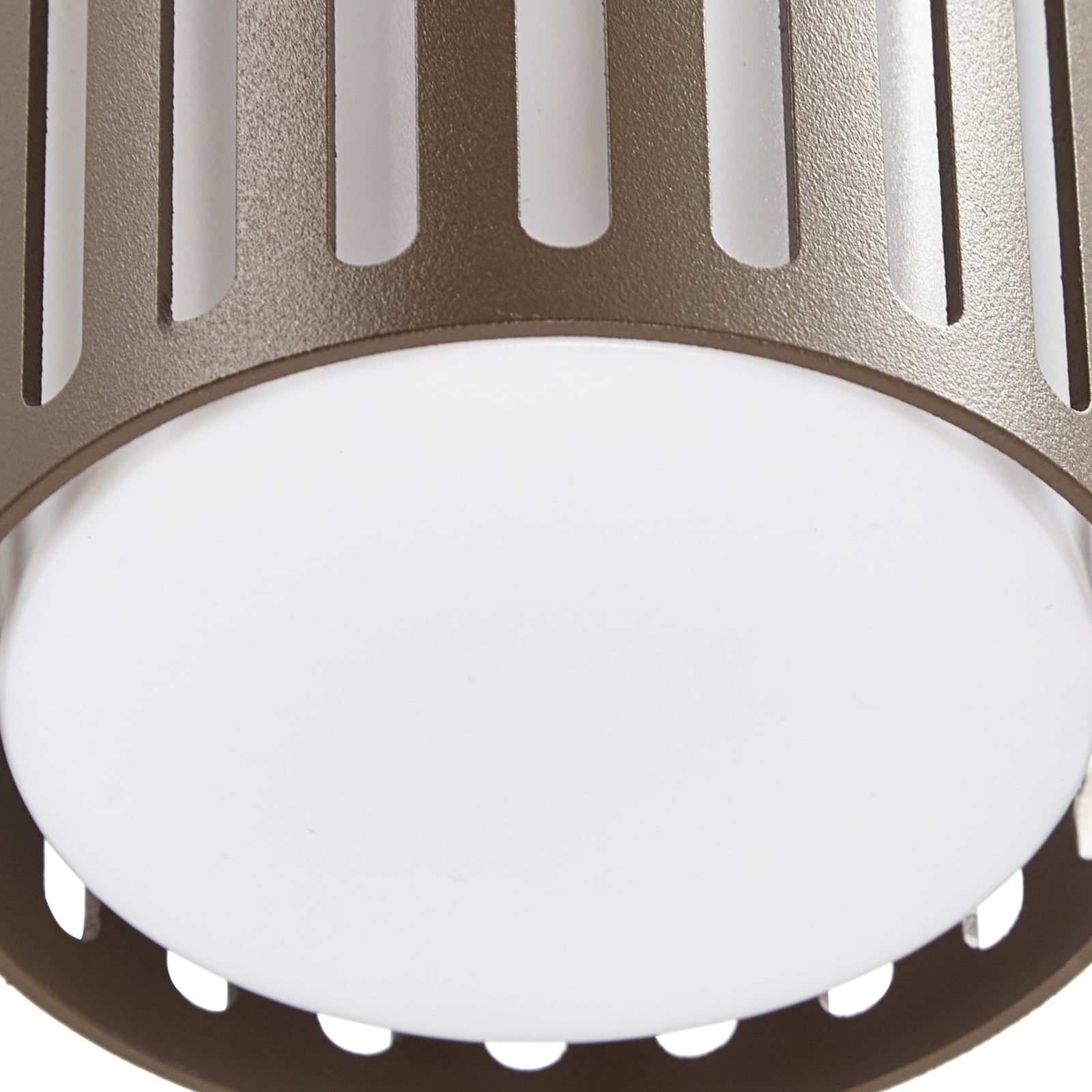 Lurinda venkovní nástěnné svítidlo, hnědé, dvouramenné, IP44, Ø 10 cm, E27 -