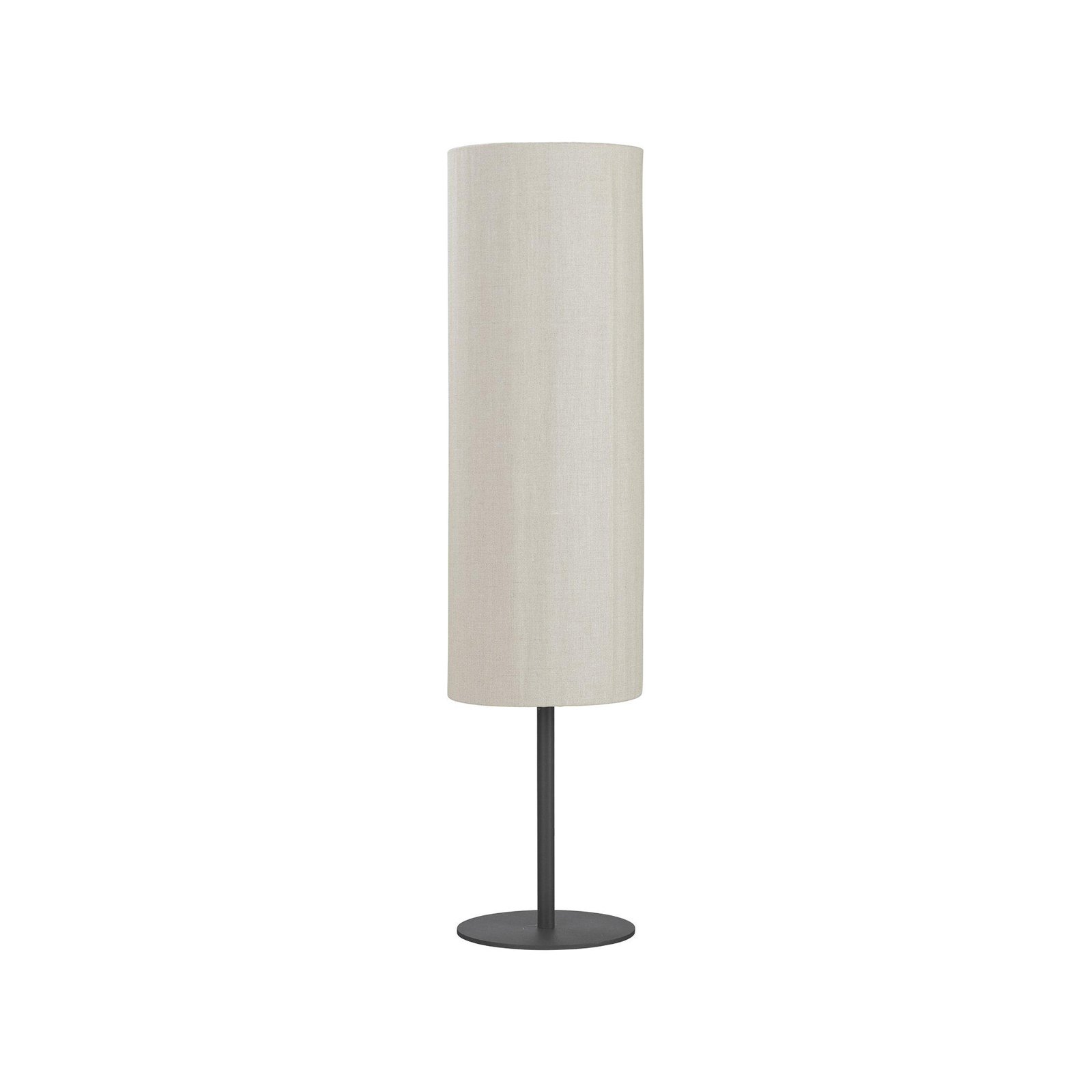 PR Home lámpara de pie exterior Agnar, gris oscuro / beige, 100 cm