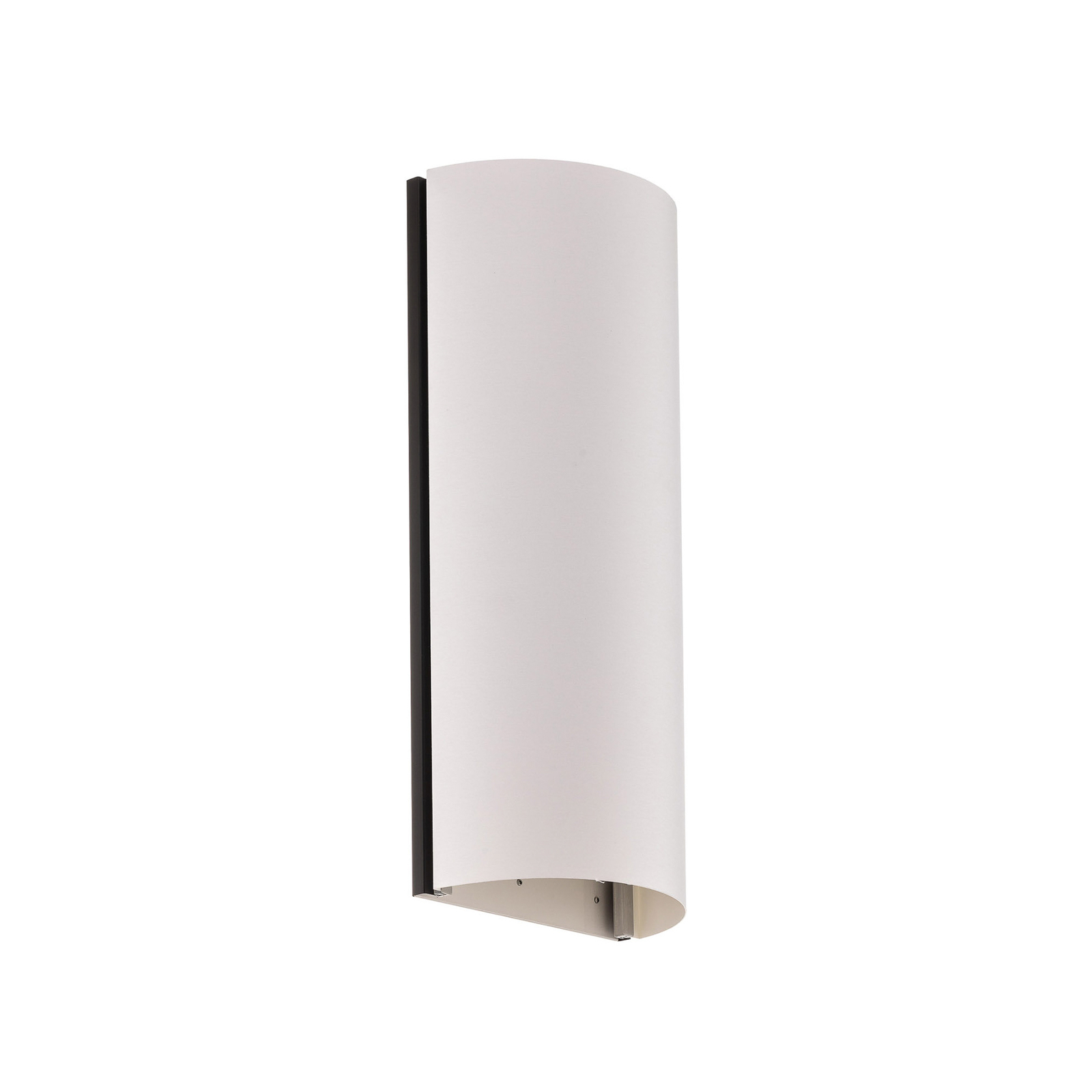 White designer wall light Club, fabric lampshade