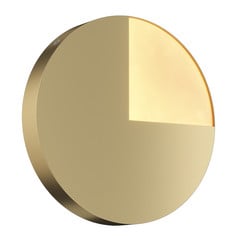 Aplique de pared LED Maytoni Jupiter, dorado, Ø 25cm