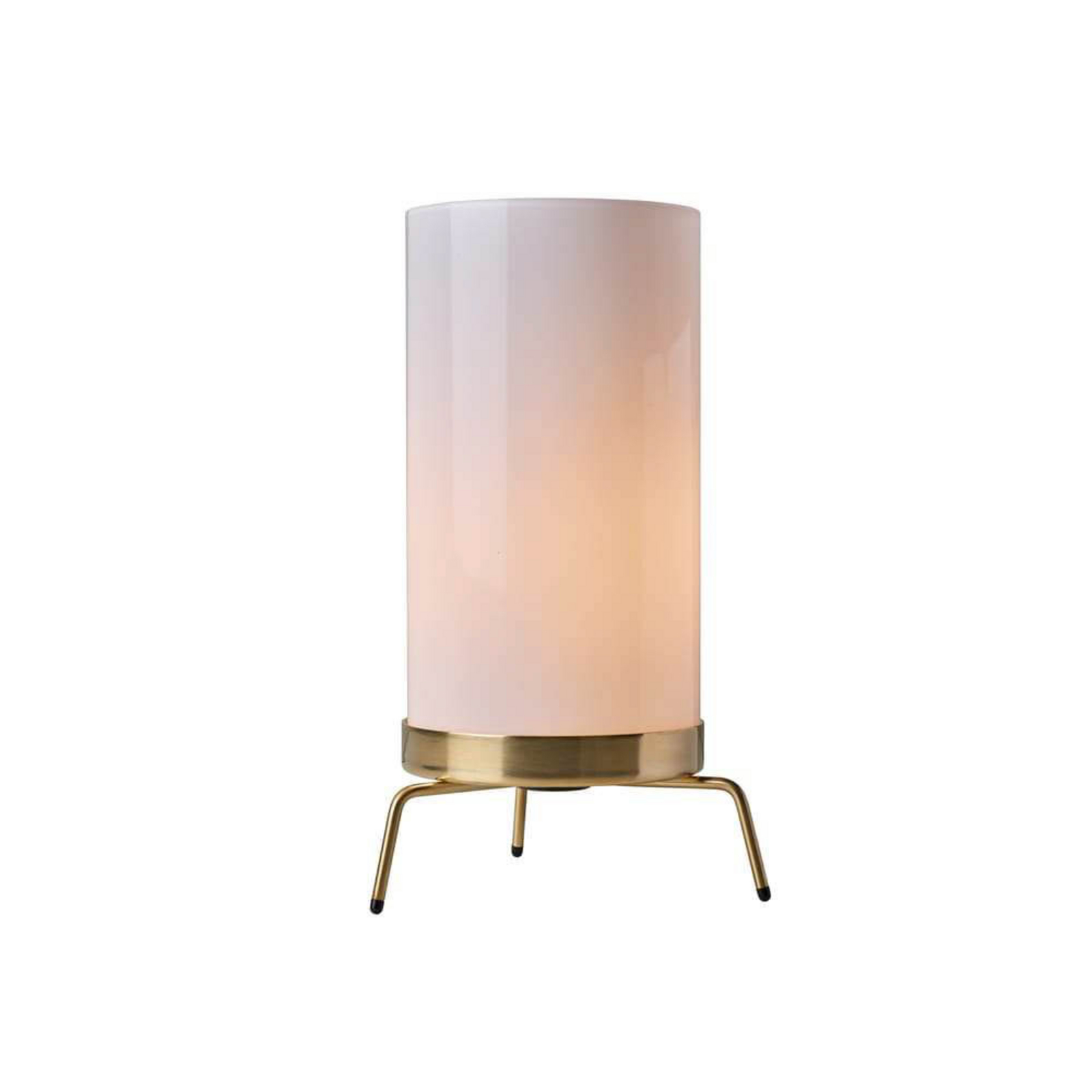 PM-02 Candeeiro de Mesa Opal/Brass - Fritz Hansen