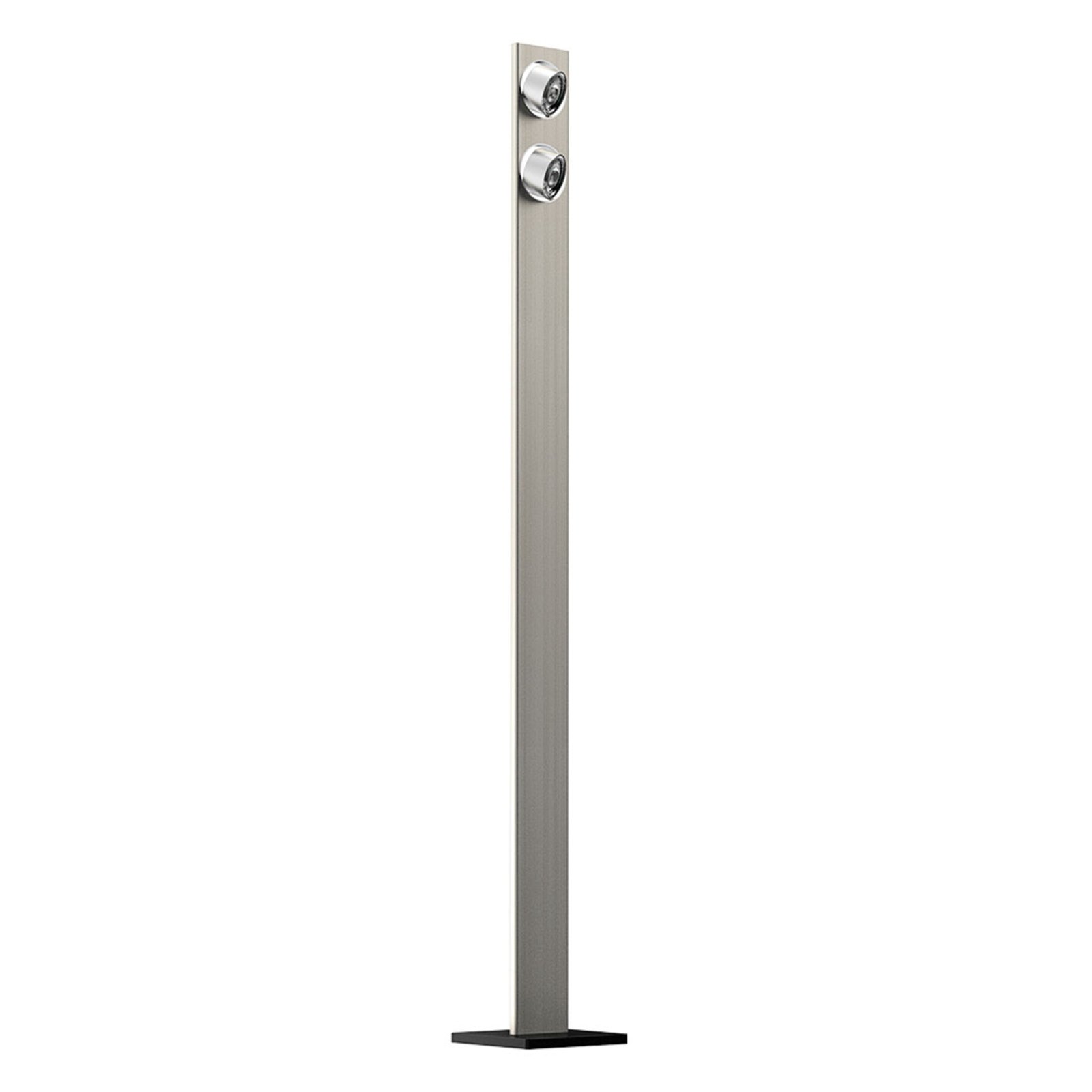 Light Wave LED floor lamp with a touch dimmer