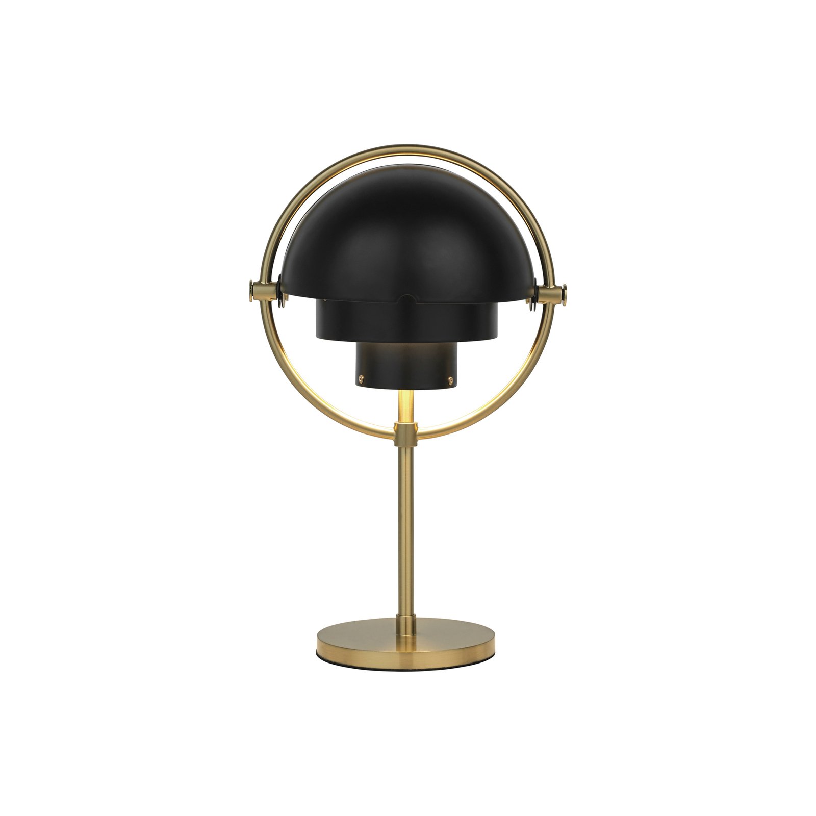 Multi-Lite Portable Stolní Lampa Black/Brass - GUBI