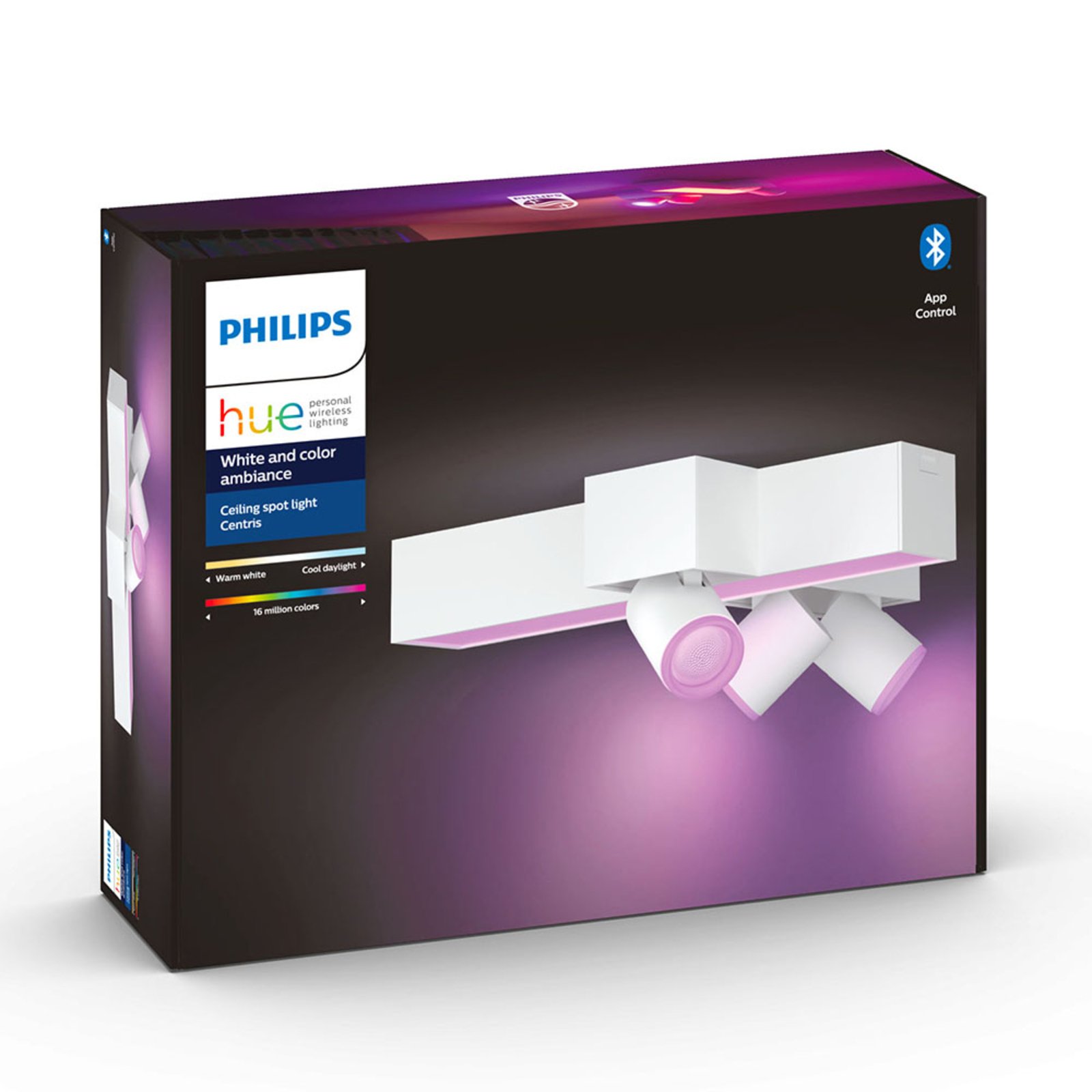 Philips Hue Centris Cross 3-bulb, white&color