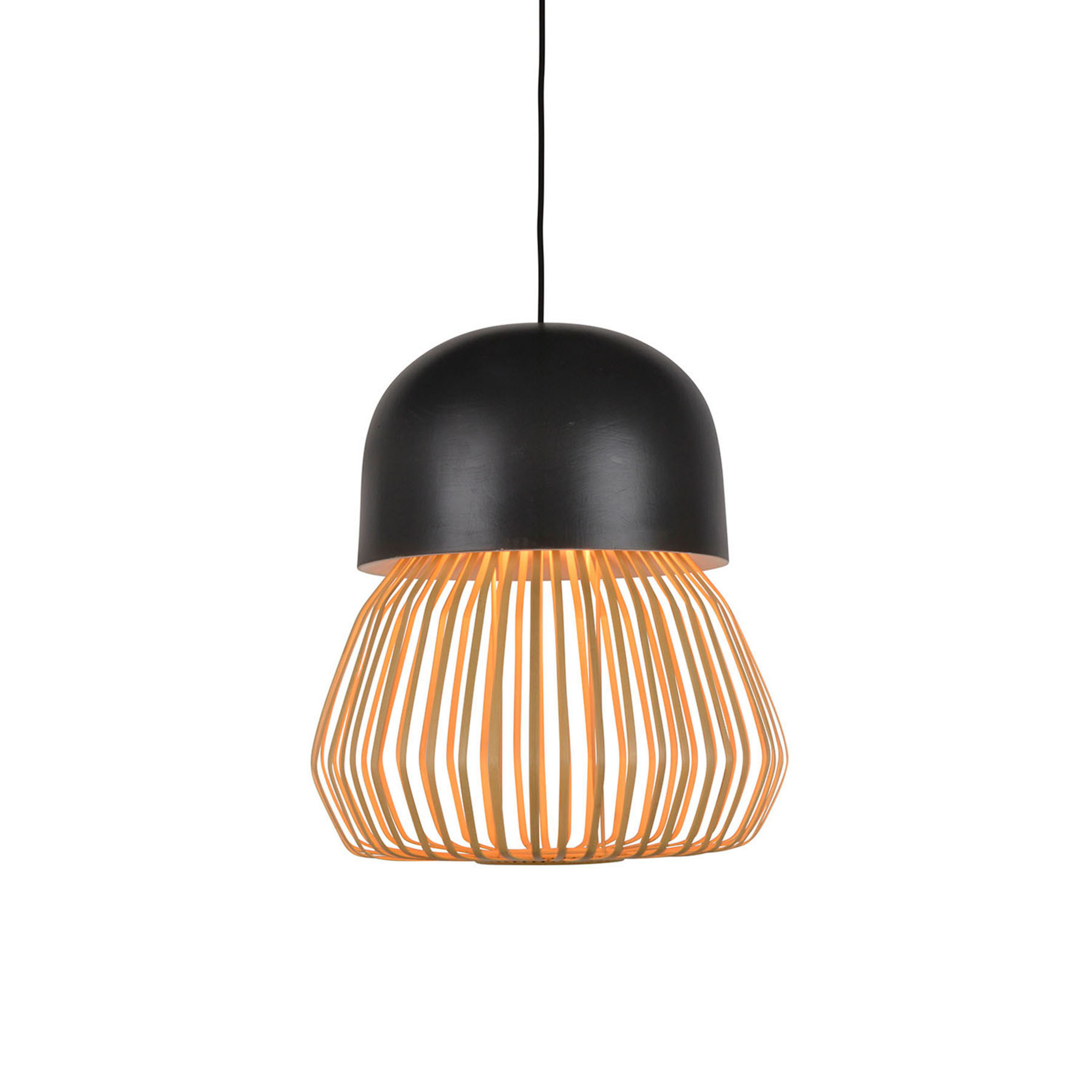 Forestier Anemos M hængelampe, 39 cm, mørkegrå
