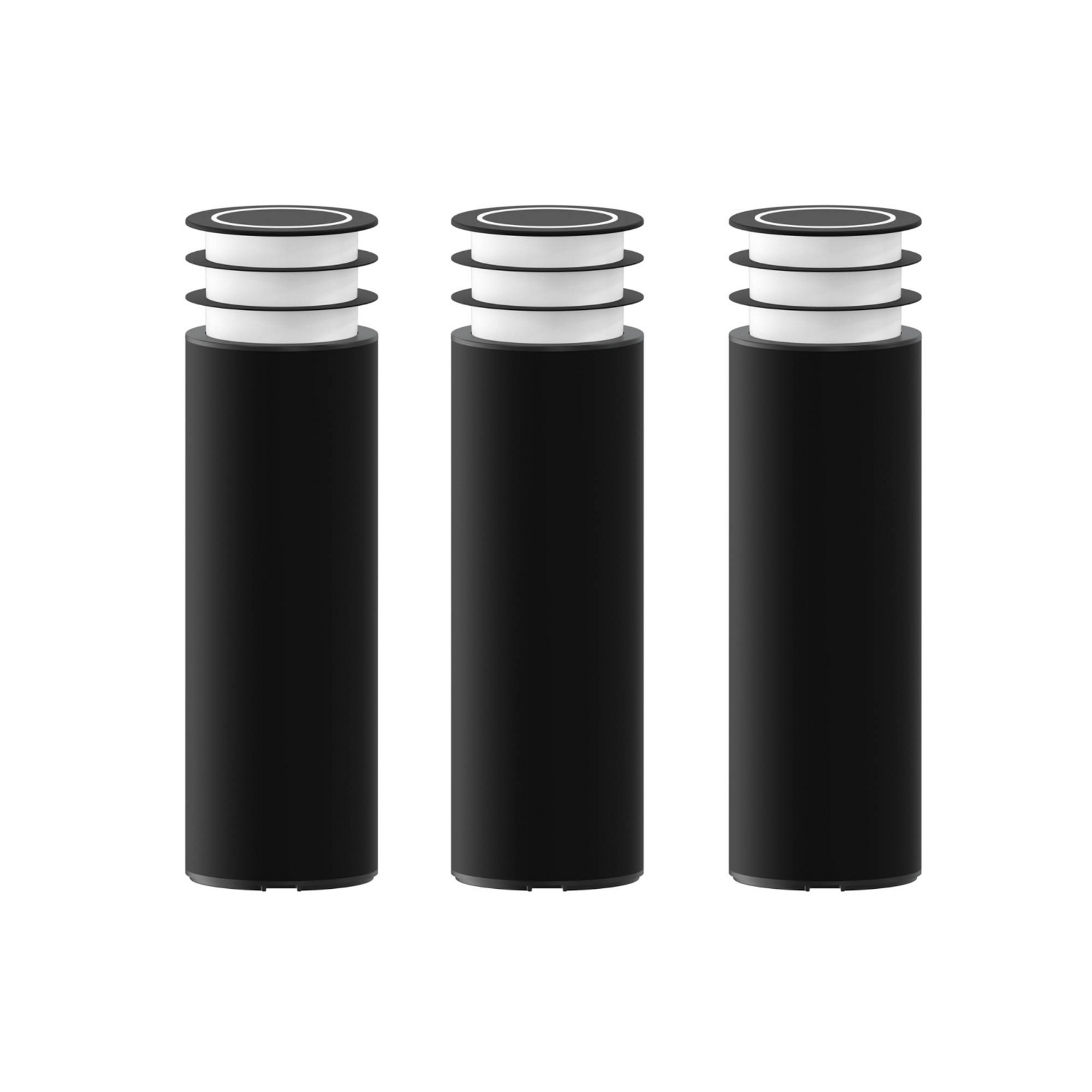 Calex Smart Outdoor Garden Post, RGBW, jeu de 3 lampes