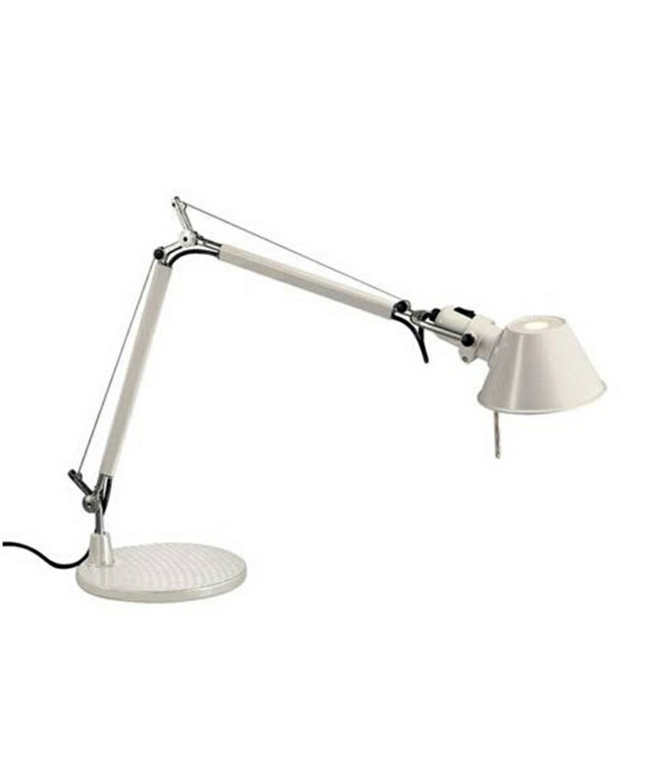 Tolomeo Lampă de Masă E27 White cu White Base - Artemide