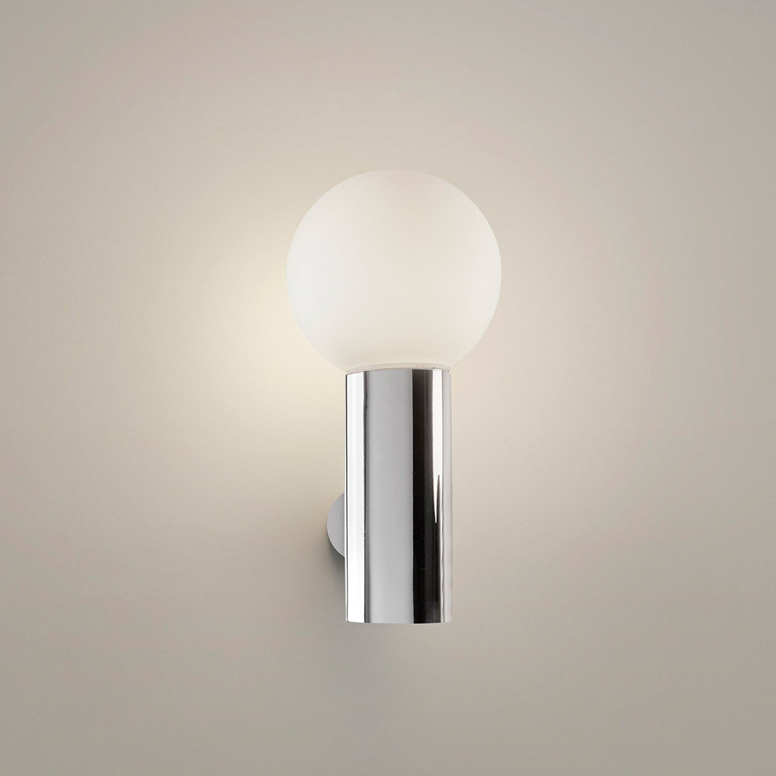LEDS-C4 Mist bathroom wall light 1-bulb chrome