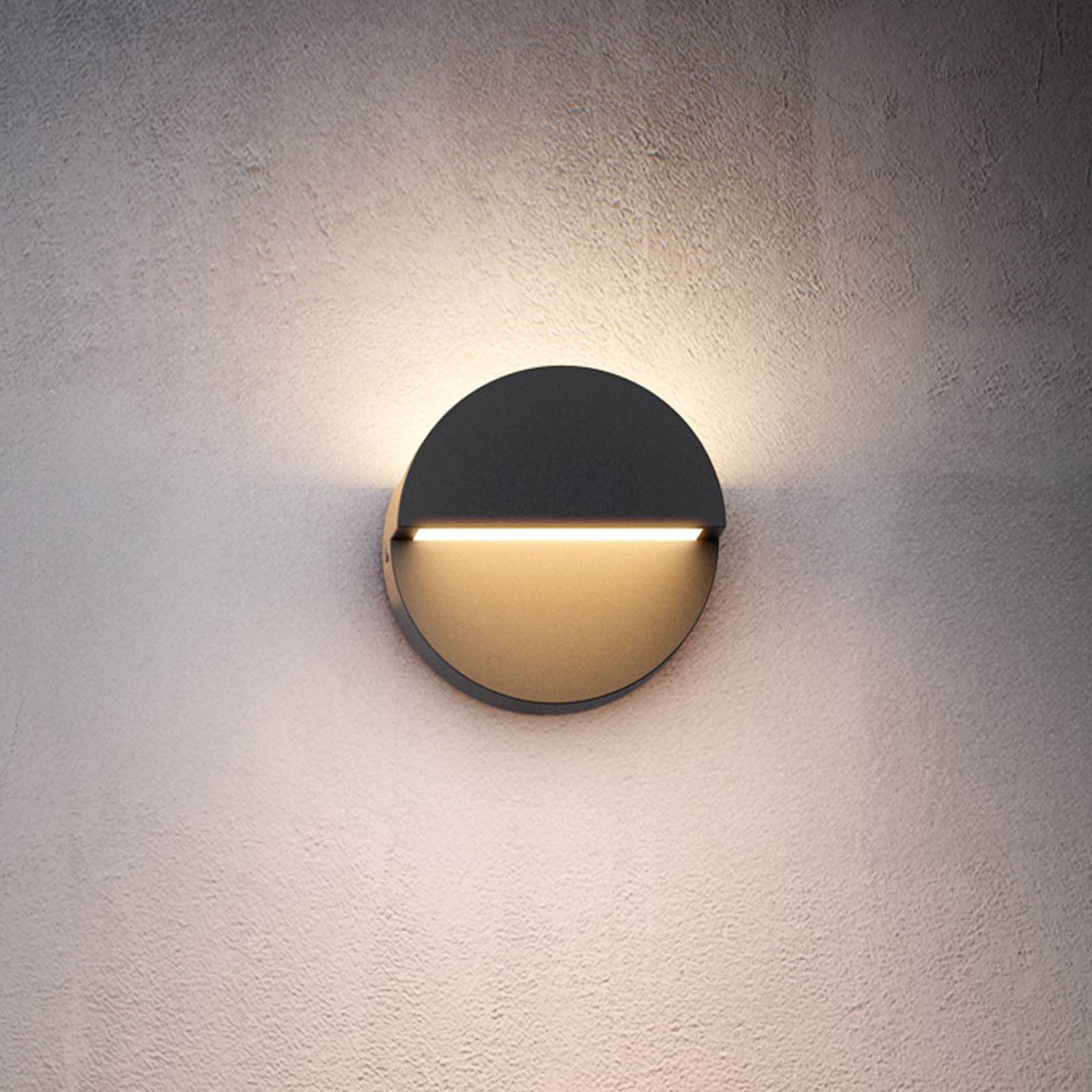 Philips Kinkiet zewnętrzny LED Valor UE, antracyt, aluminium, IP44