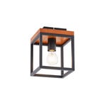 Miravi Deckenleuchte Wood/Black - Lindby