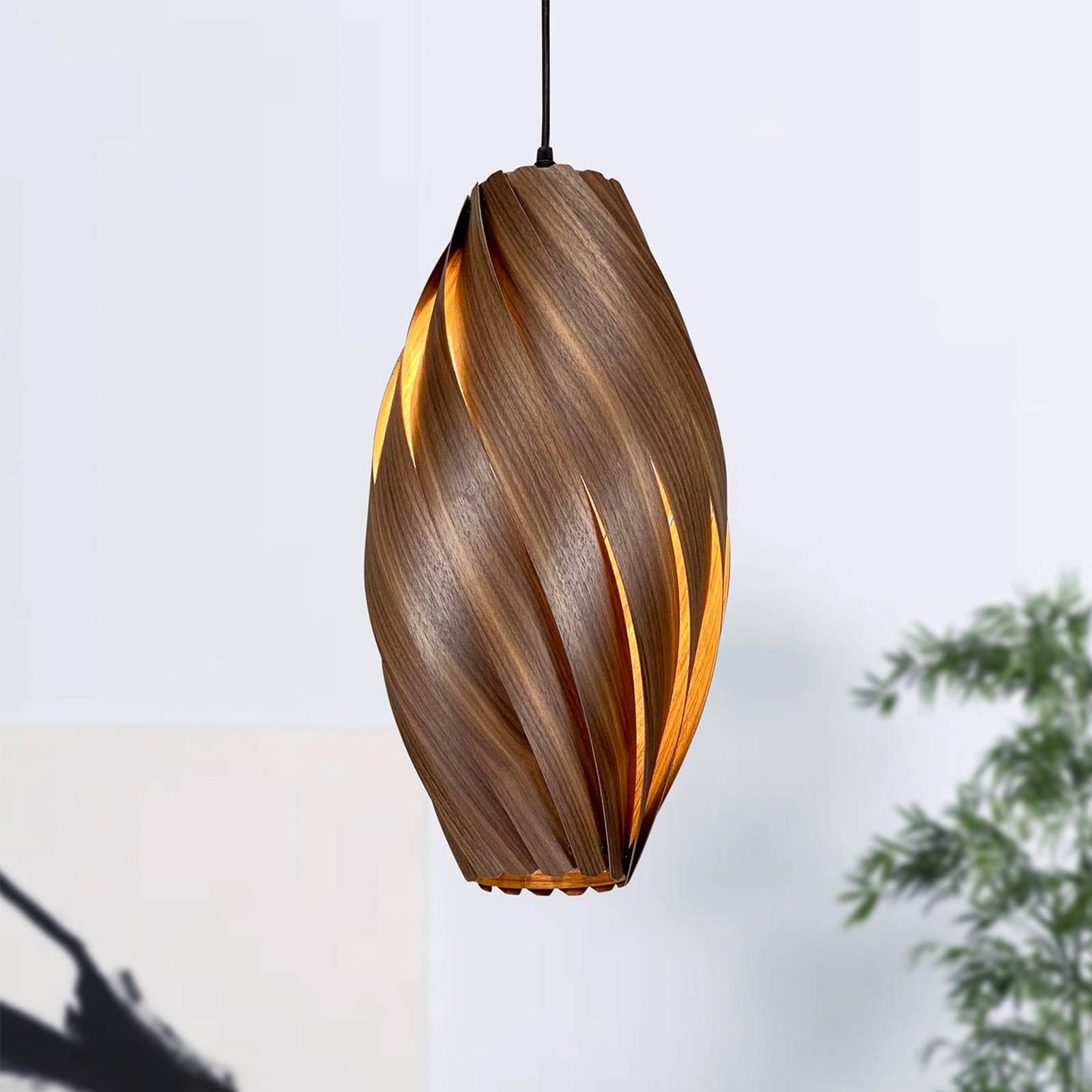 Gofurnit Ardere lampa wisząca orzech 50 cm