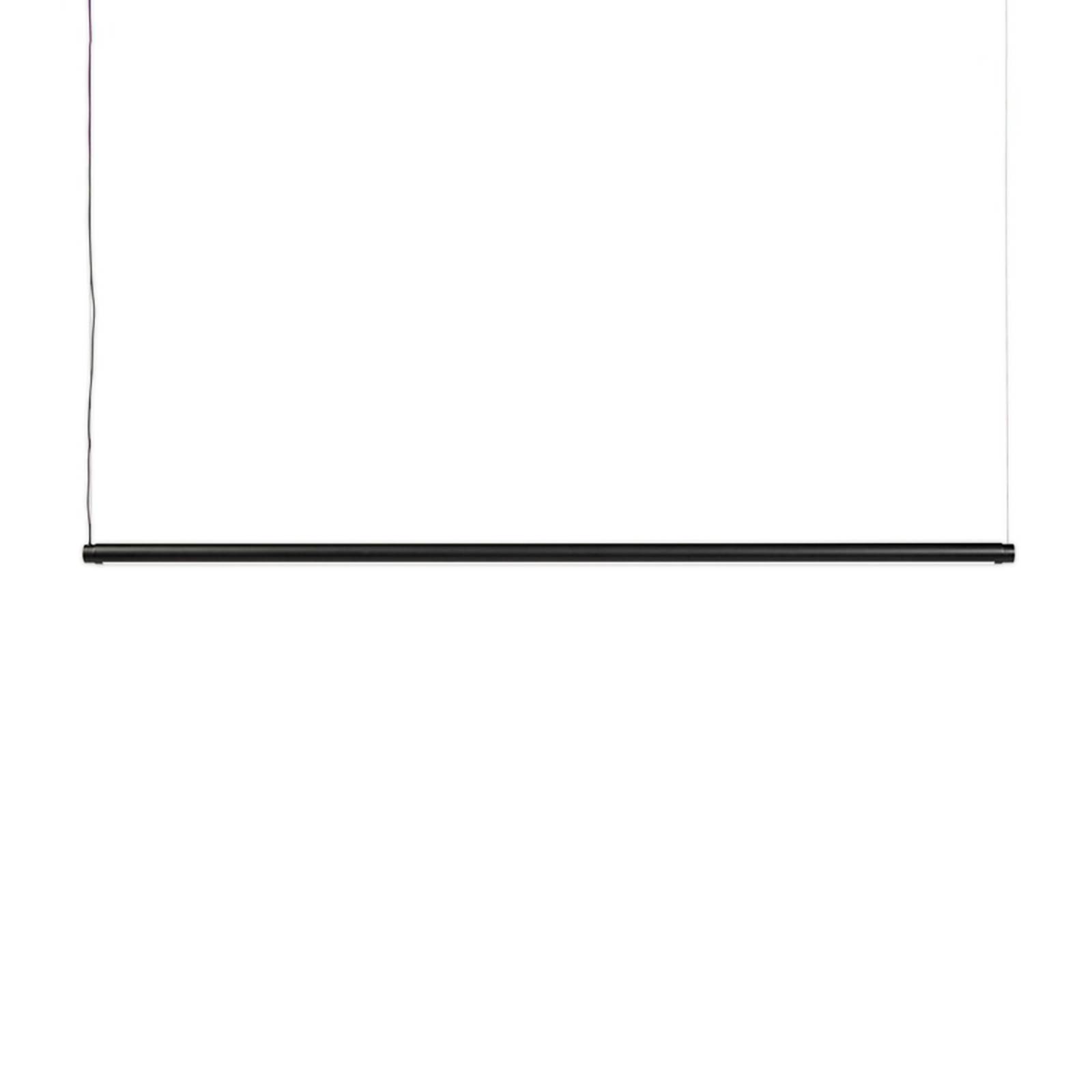 HAY Lámpara colgante de diseño - Lámpara colgante - Salón / Comedor - negro, opalino - Aluminio