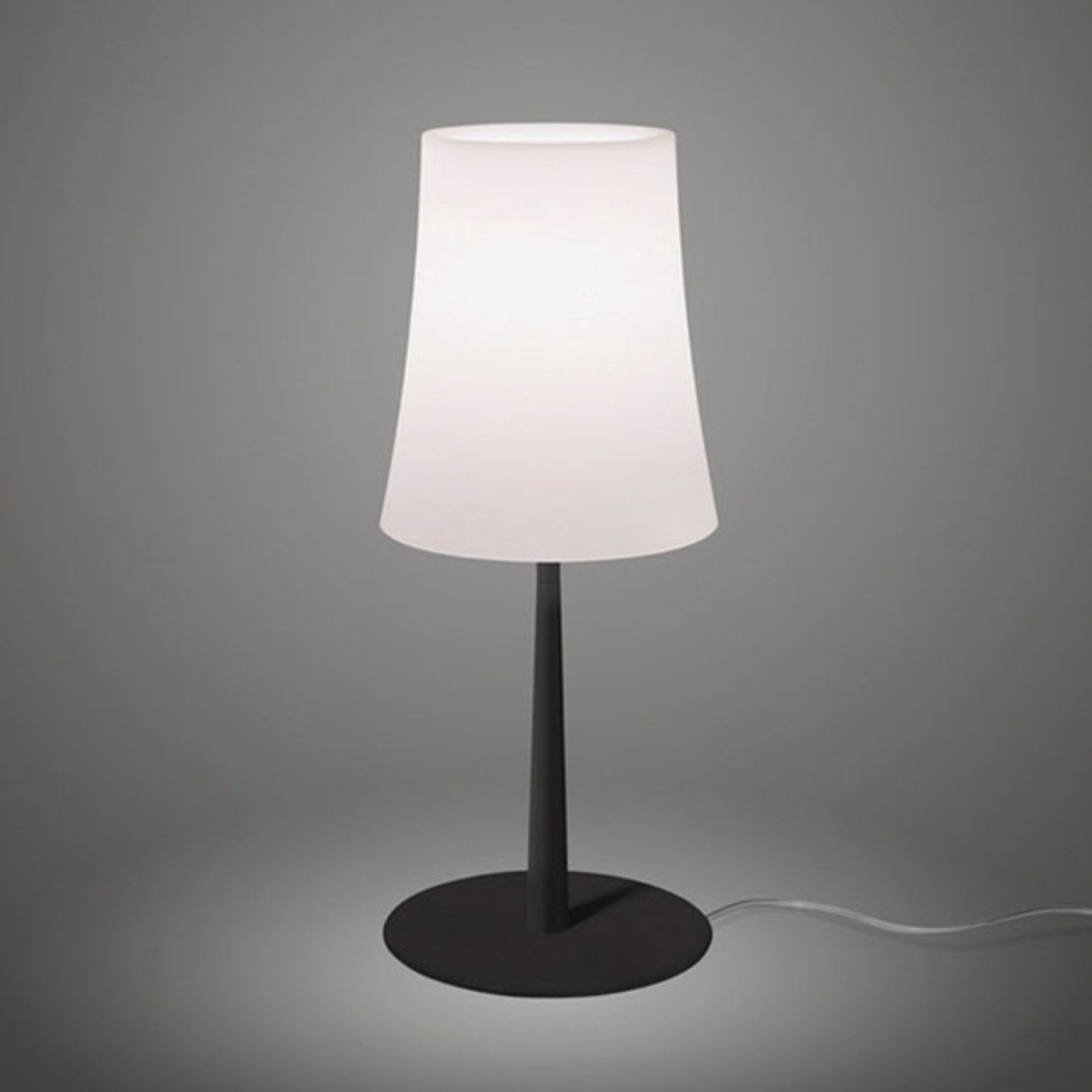 Birdie Easy Candeeiro de Mesa Black - Foscarini