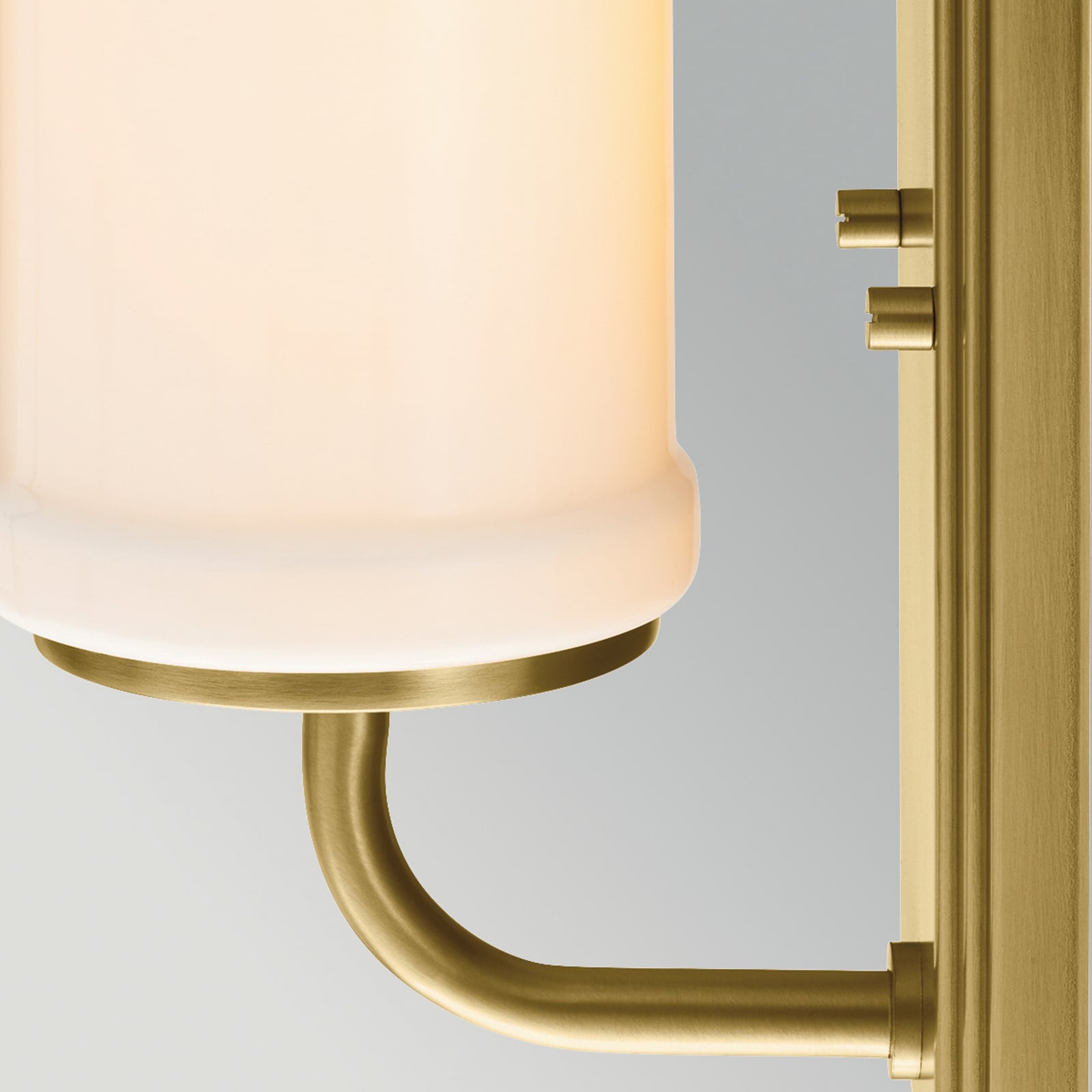 Wandlamp Vetivene, messing, hoogte 31 cm, metaal, IP44 G9-LED Wandlamp Vetivene, messing, hoogte 31 cm, metaal, IP44 G9-LED