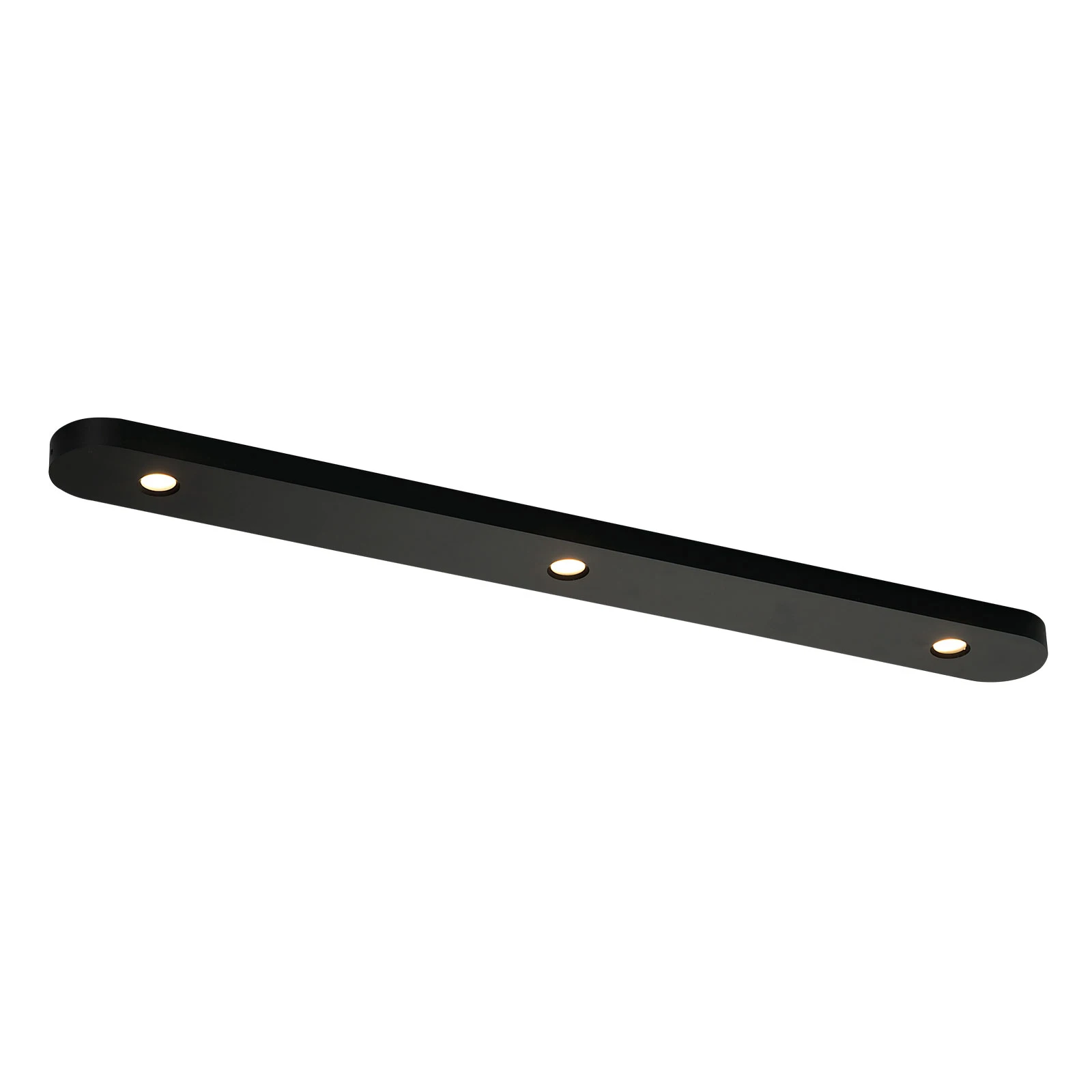 Bopp Close Plafonnier LED à 3 lampes noir