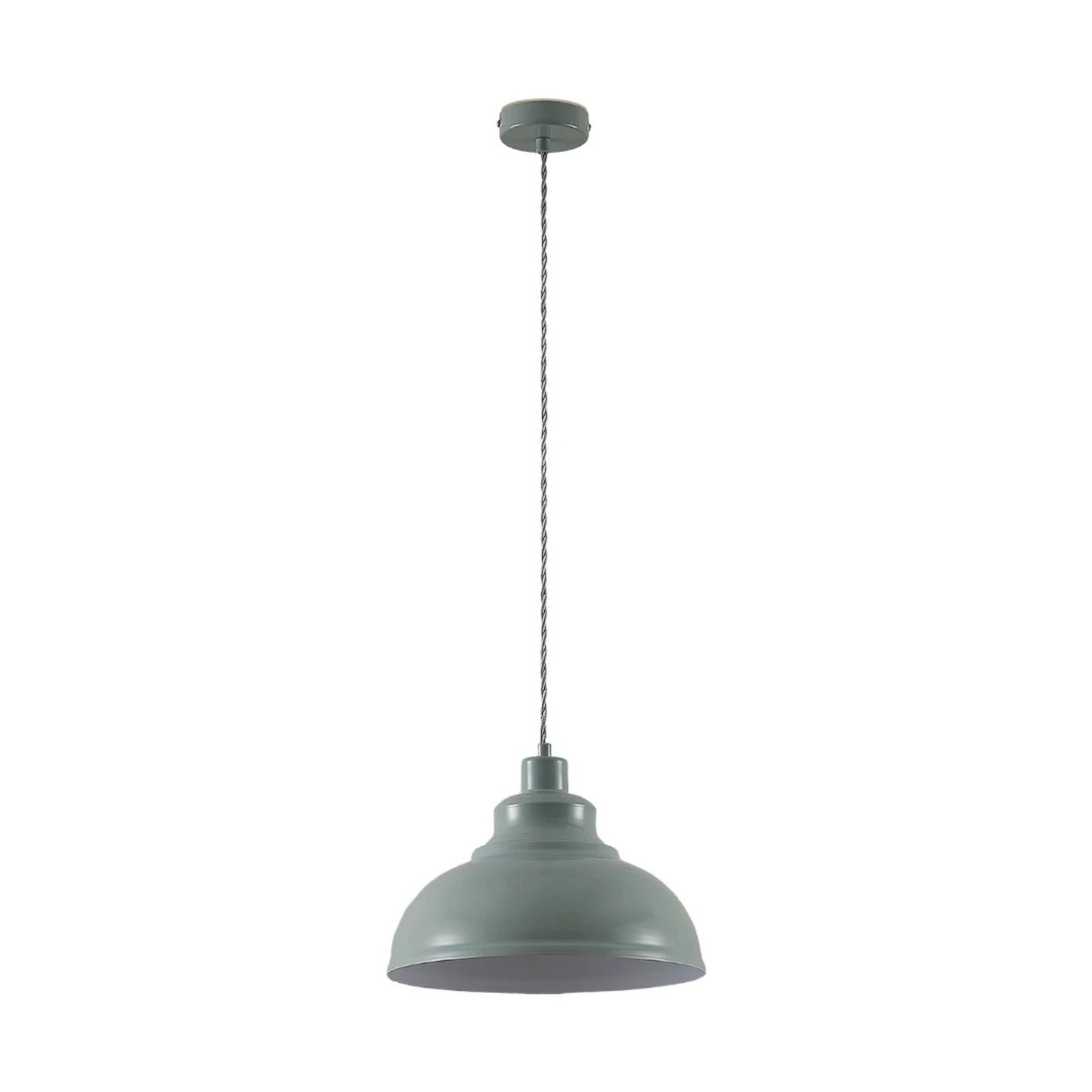 Vintage rippvalgusti Albertine, metall, helesinine