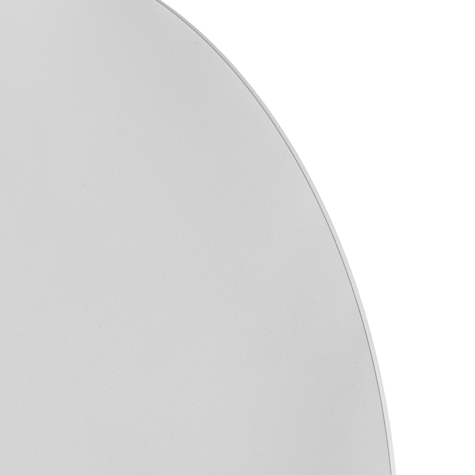 Escale Blade LED-vägglampa, matt vit, Ø 34 cm