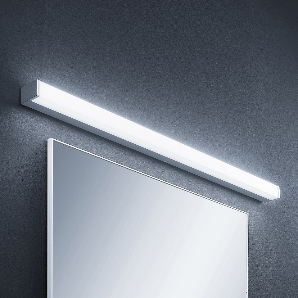 Lindby Klea LED Vägglampa L120, metallisk från Lindby