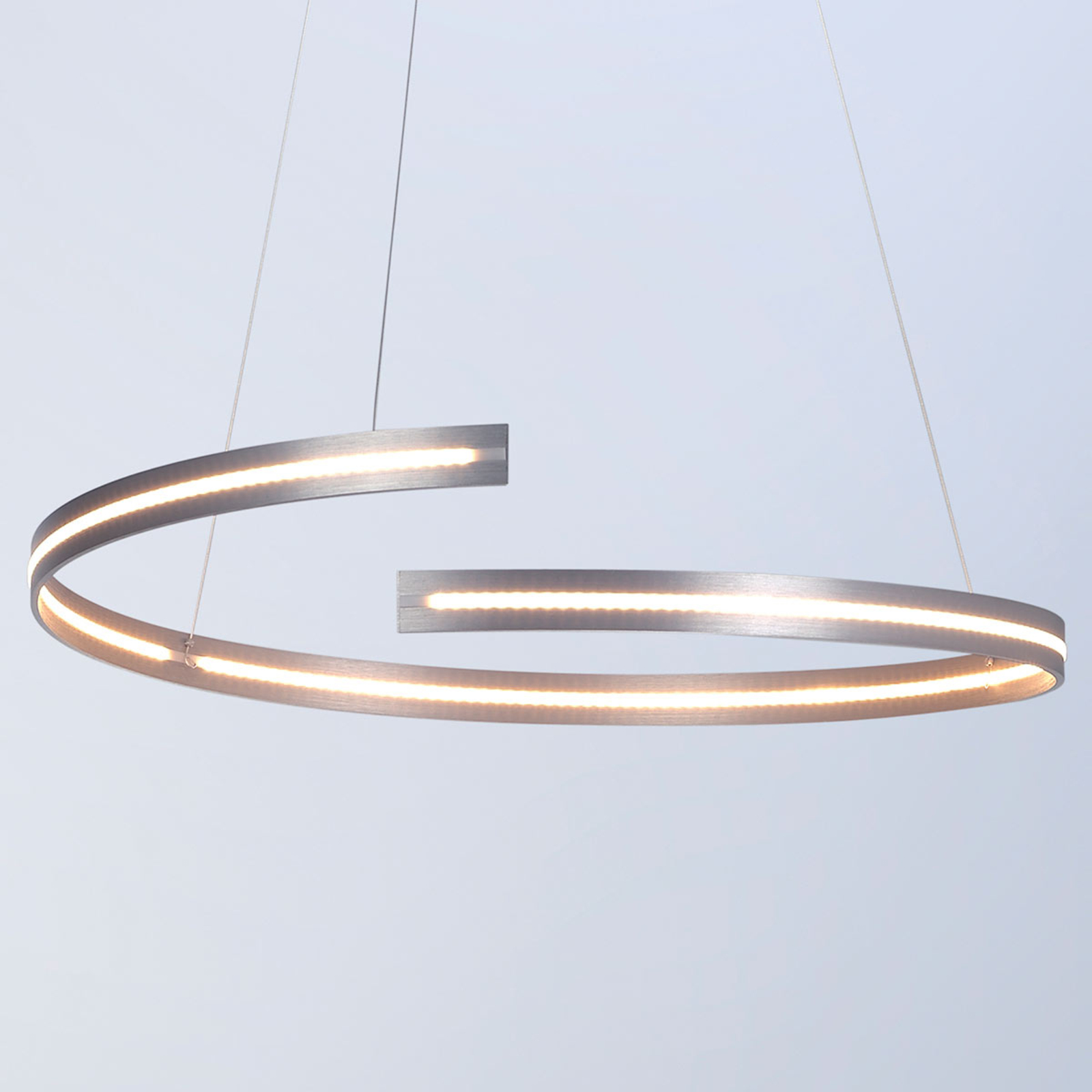 Bopp Break - LED hanging light, 70 cm aluminium