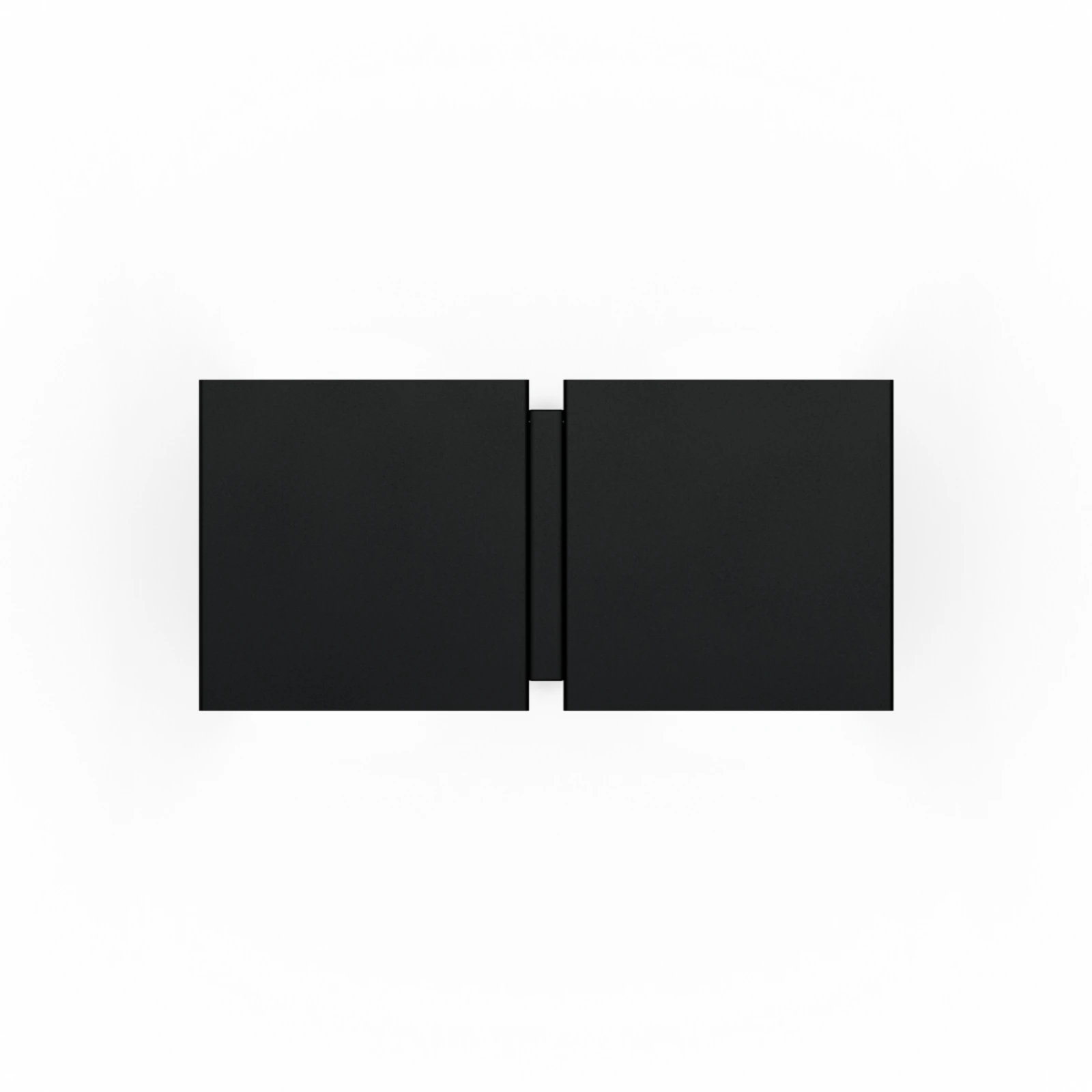 WEVER & DUCRÉ Wandlampe CG Square schwarz Breite 21 cm 2-flg