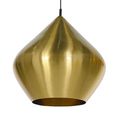 Tom Dixon Beat Stout lámpara colgante LED, latón