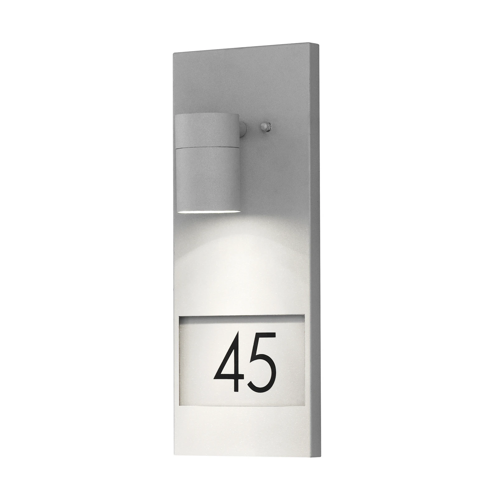 Hausnummernleuchte Modena 7655, grau