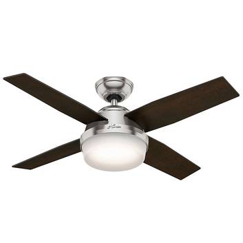 Hunter Dante ventilateur éclairage, noir/brun