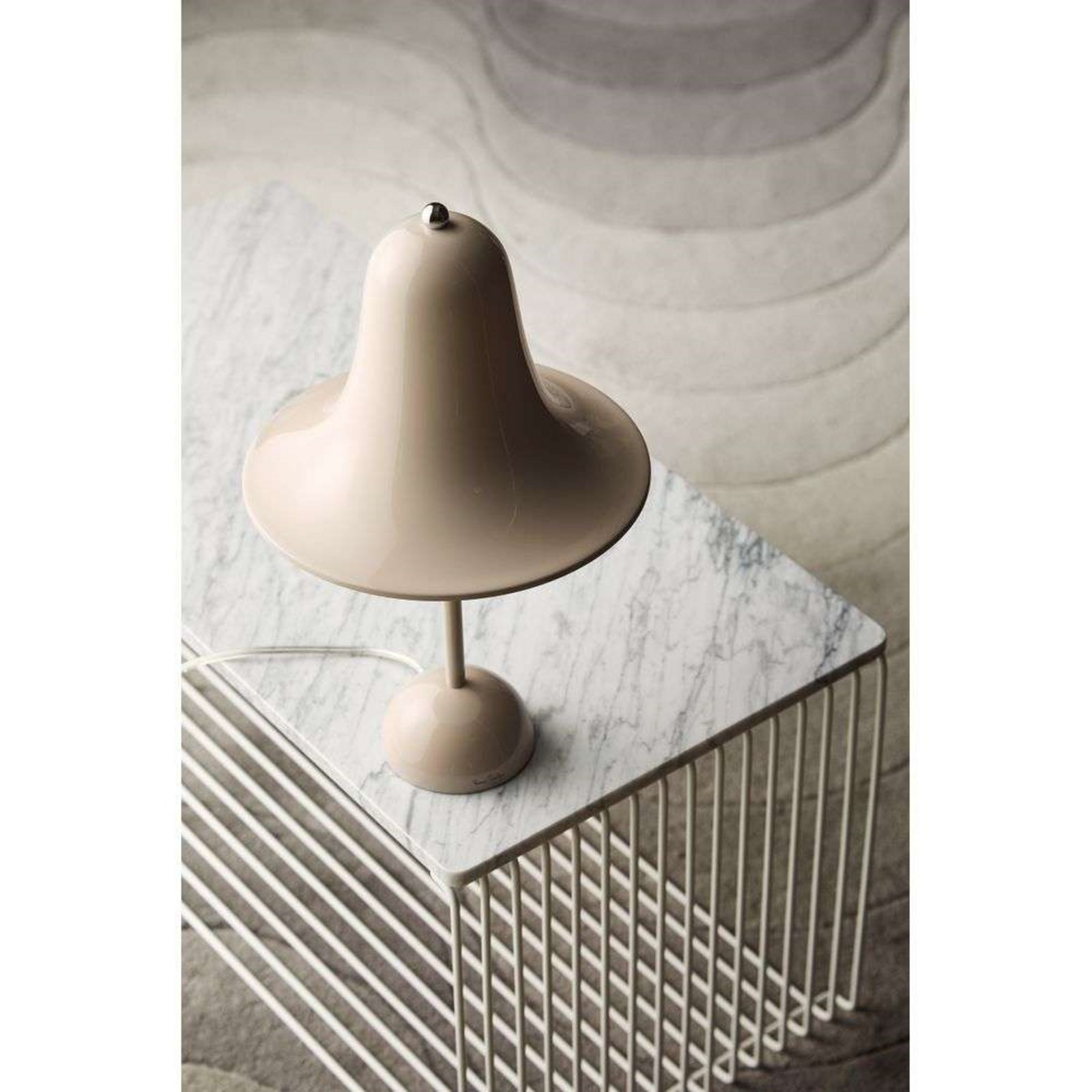 Pantop Table Lamp Ø23 Grey Sand - Verpan