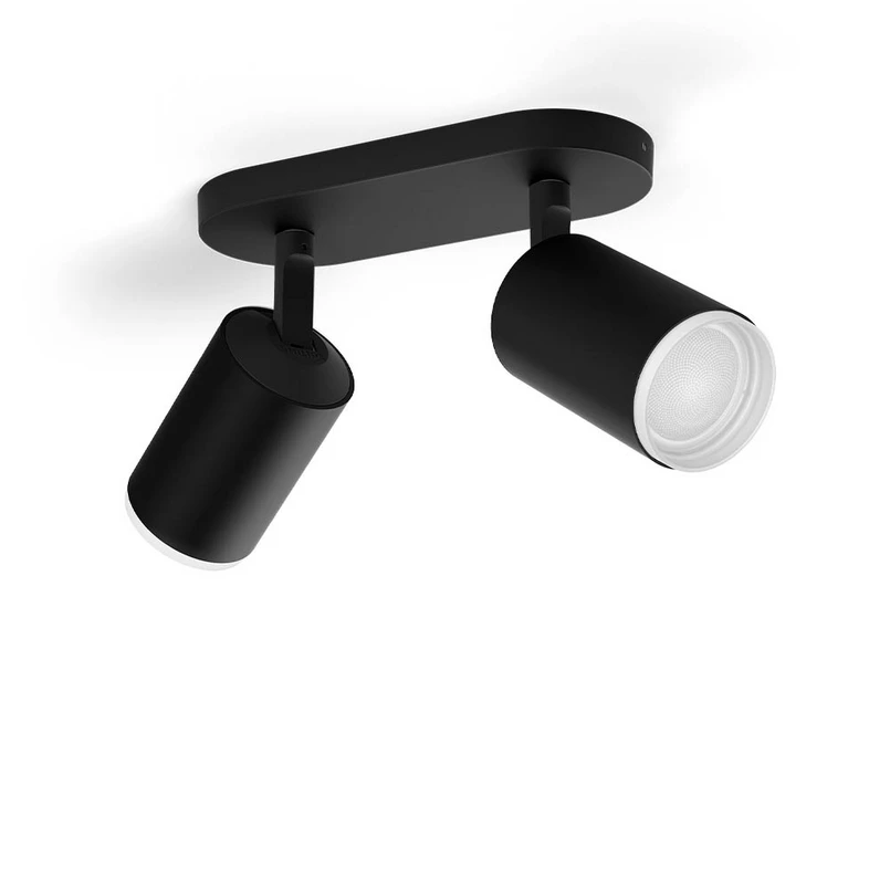 Philips Hue - Fugato Punkt 2 Deckenleuchte Bluetooth White/Color Amb. Black
