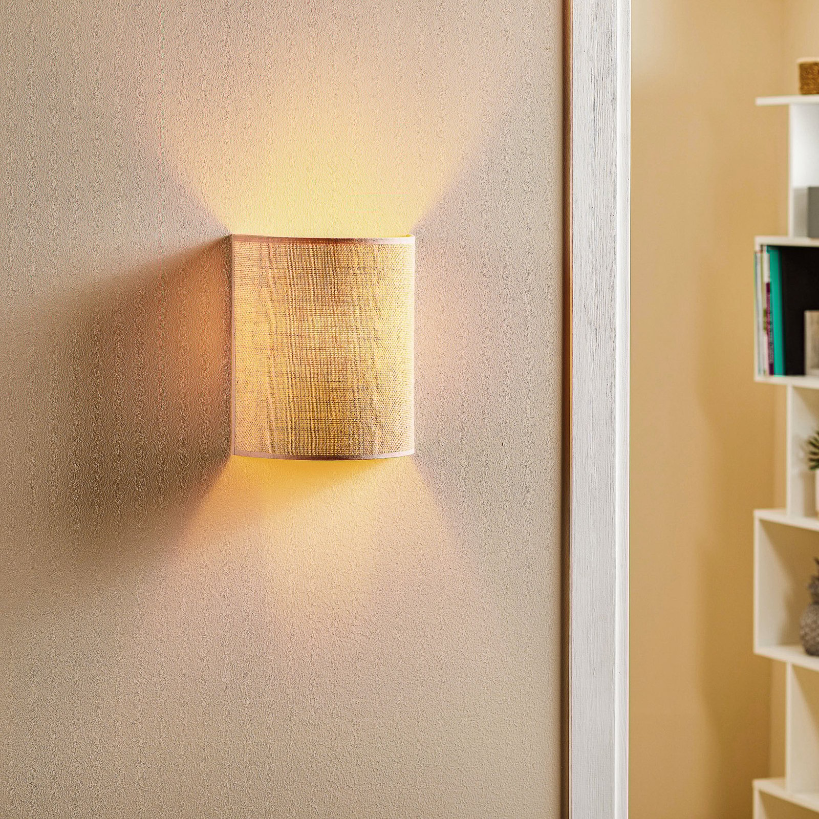 Duolla Wall Lamp Nature/Jute - Euluna