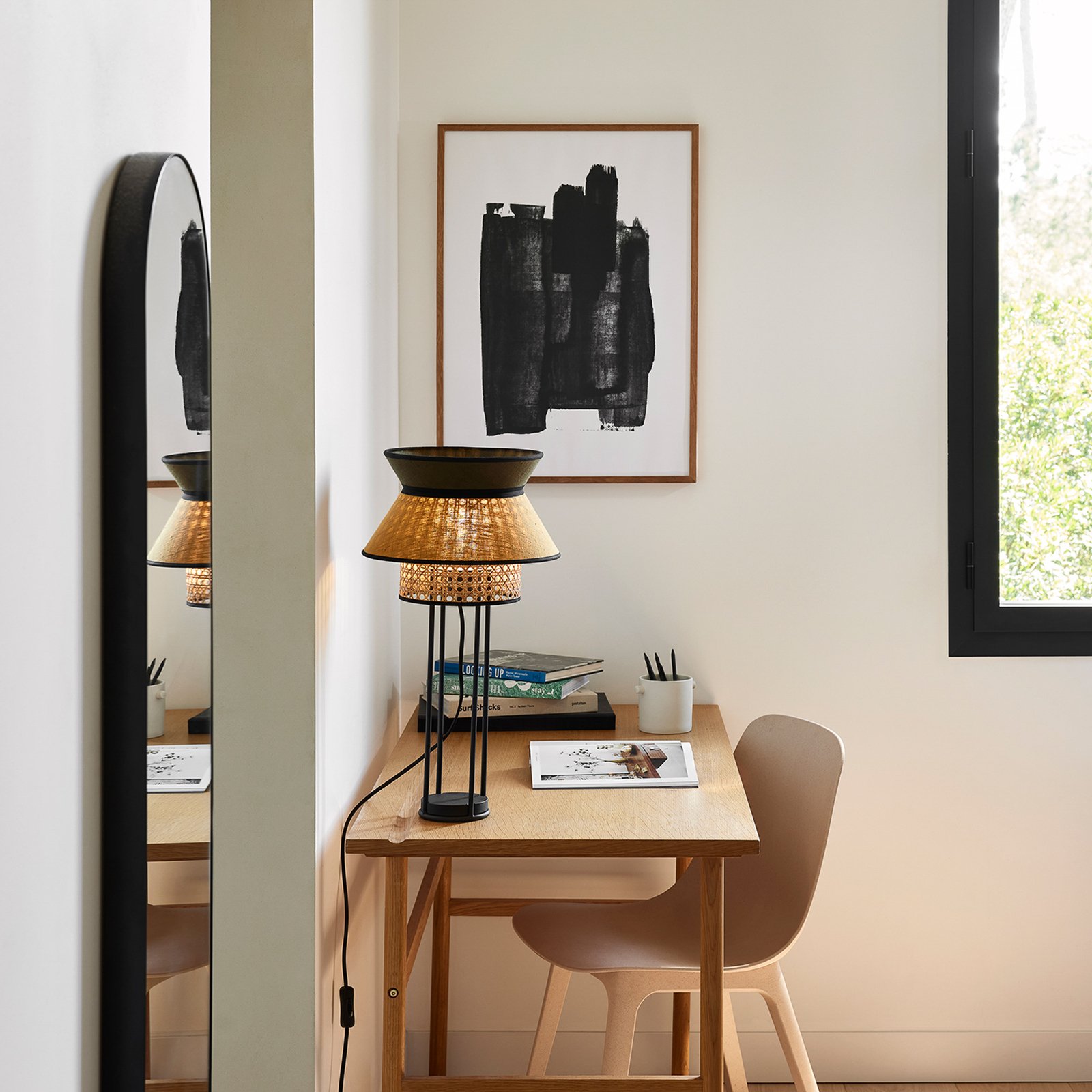 Singapour DBL Tischleuchte, khaki/curry - MARKET SET Singapour DBL Tischleuchte, khaki/curry - MARKET SET